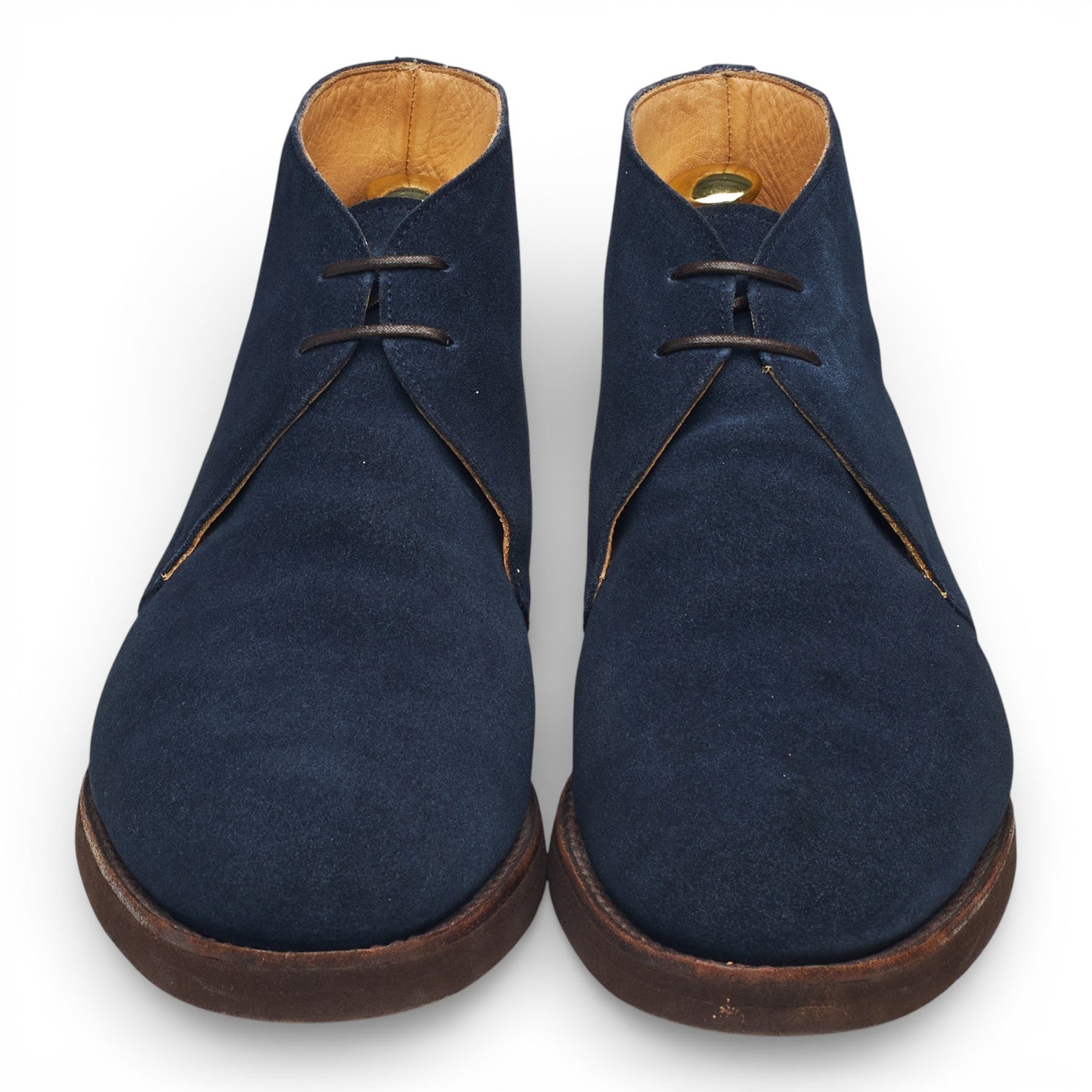 Foster & Son Studley bottines chukka daim bleu UK 7.5