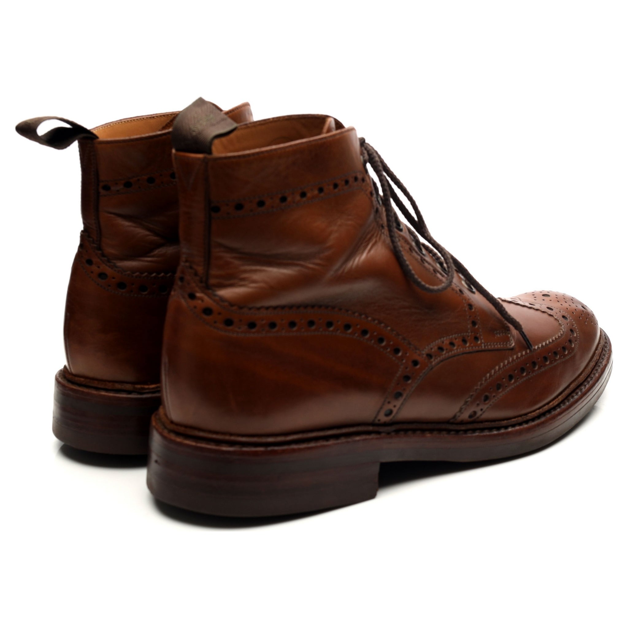 Loake 1880 Bedale boots cuir marron UK 8.5 large