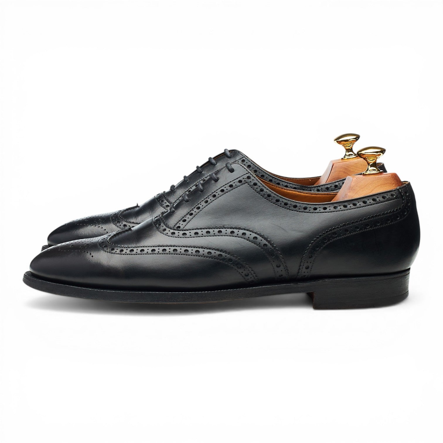 Crockett & Jones Finsbury richelieu cuir noir UK 9