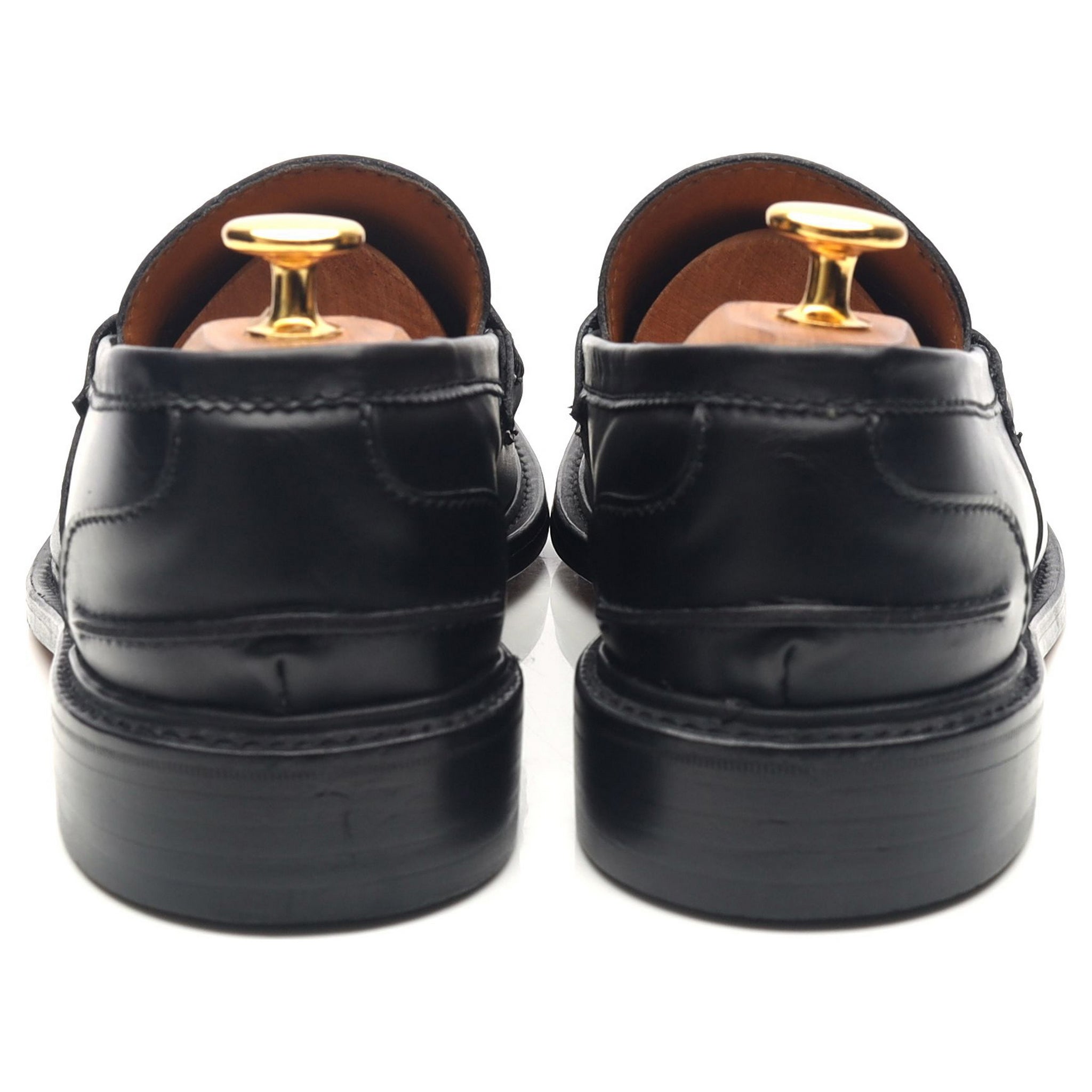 Trickers Lweva mocassins cuir noir UK 5.5 femme