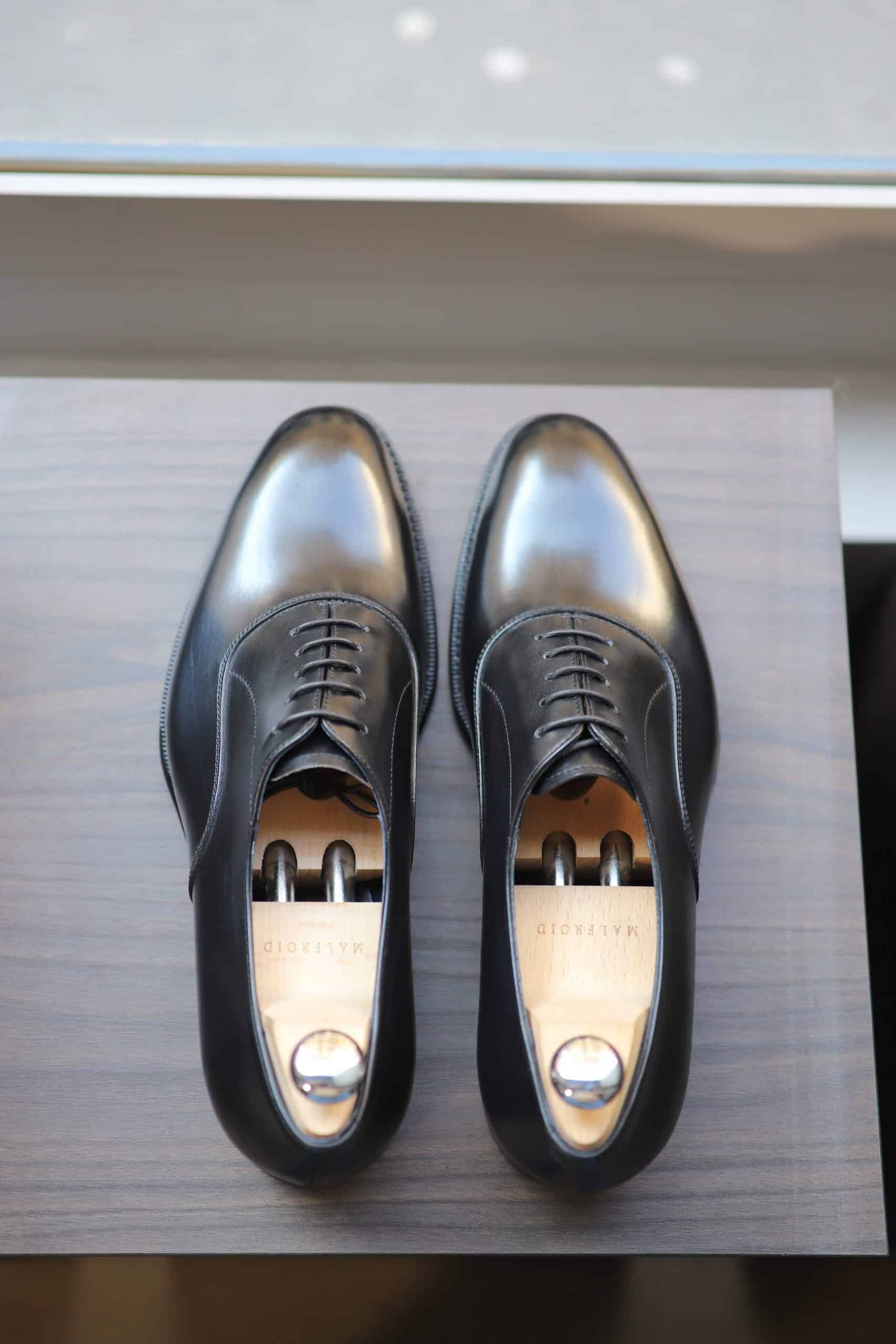 Malfroid Reserve 1930 souliers cuir boxcalf Dupuy