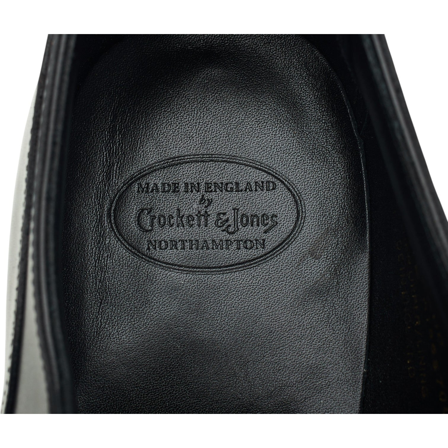 Crockett & Jones Balfour derby cuir noir pointure UK 8,5