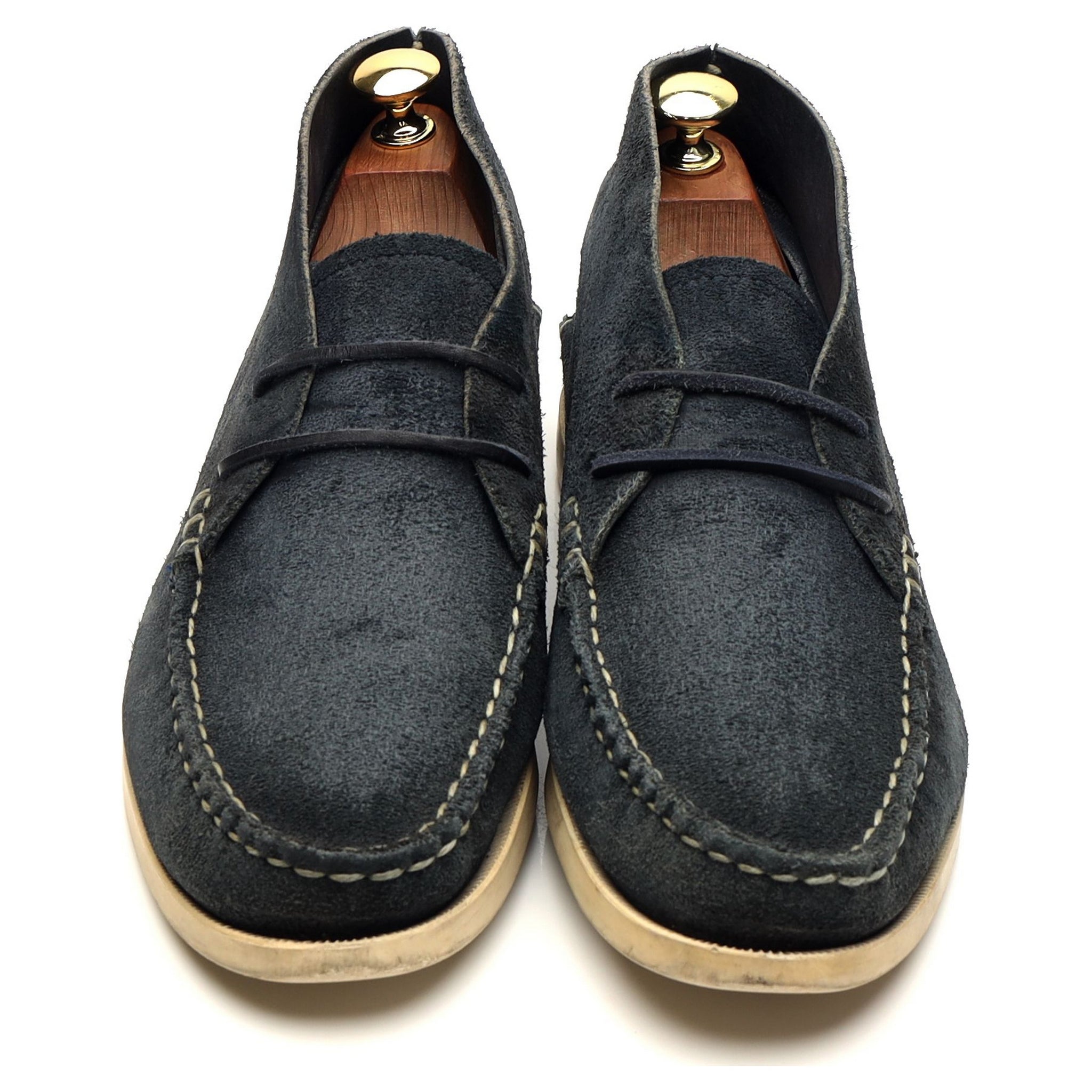 Yuketen chukka boots suède bleu marine pointure UK 7
