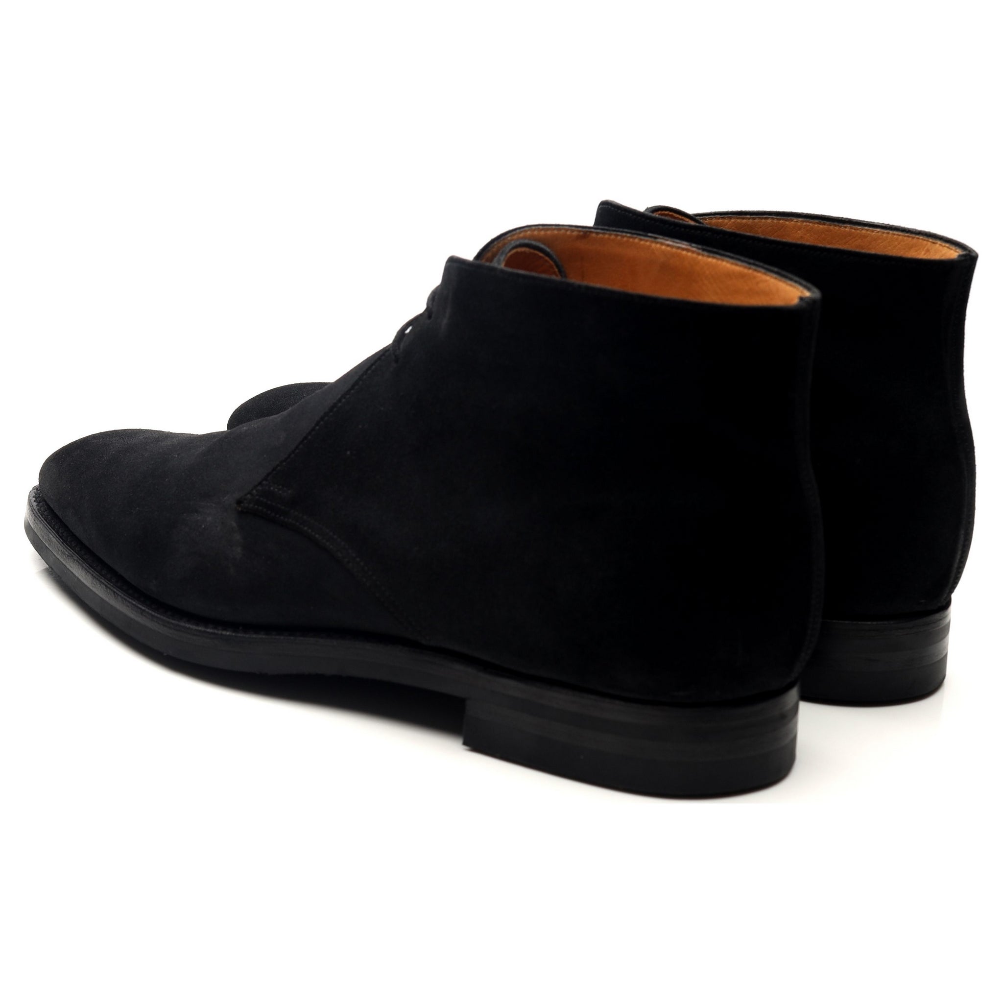 Crockett & Jones Tetbury boots chukka daim noir UK 9