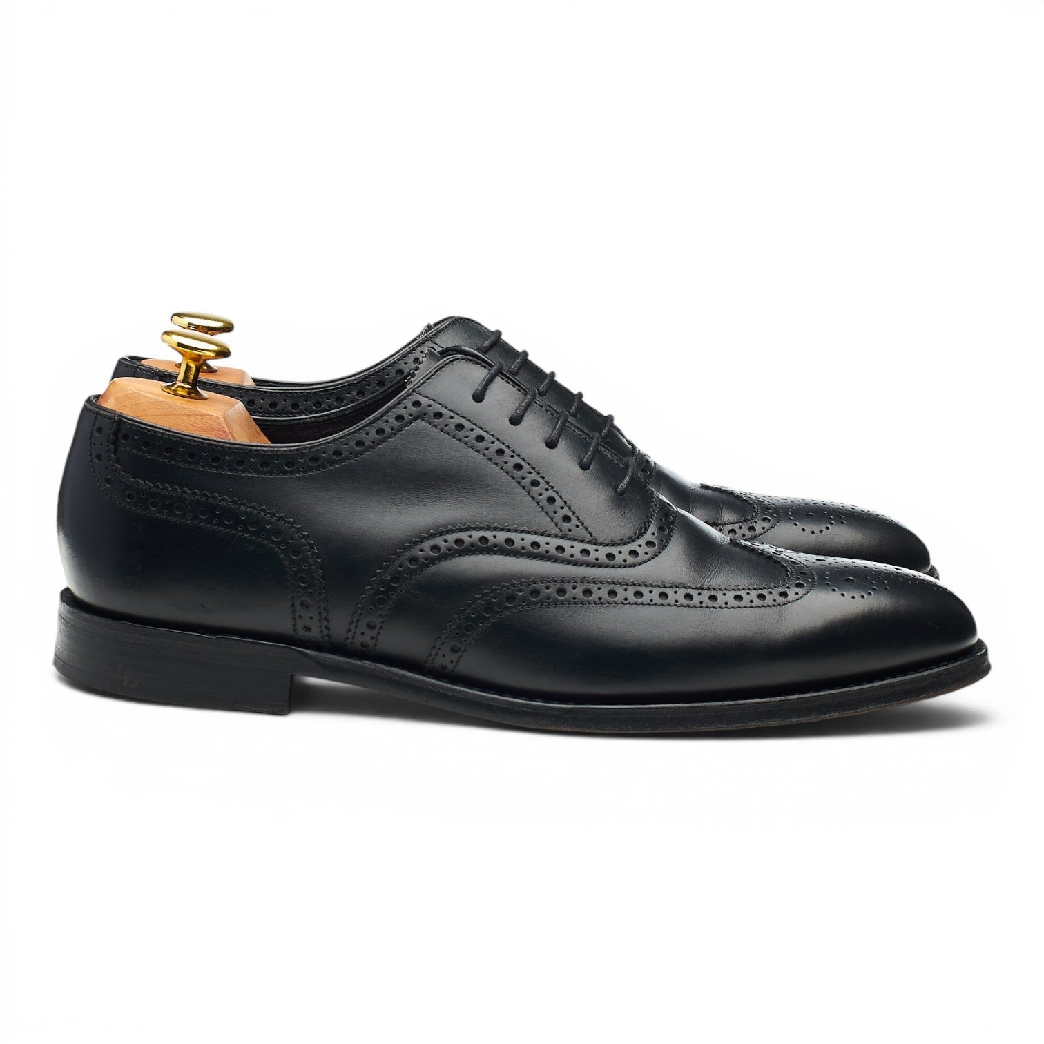 Loake 1880 Buckingham richelieu cuir noir UK 7.5
