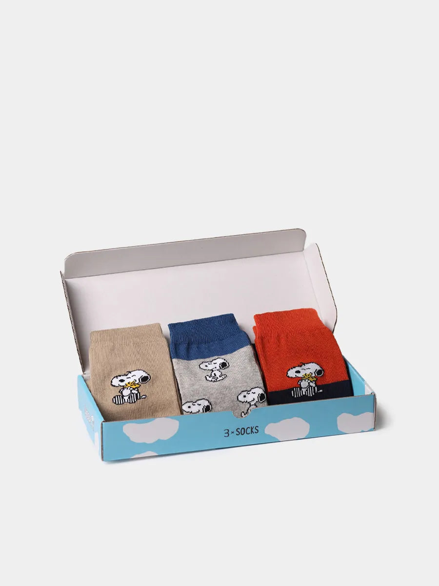Toni Pons Pack-Snoopy chaussettes coton x3