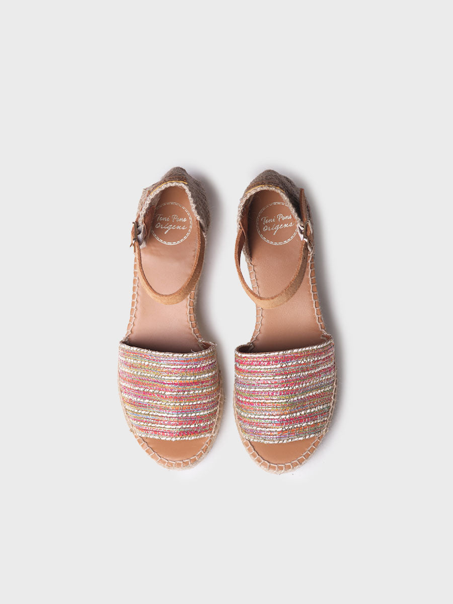 Toni Pons Ivet-CL espadrilles femme tissu multicolore