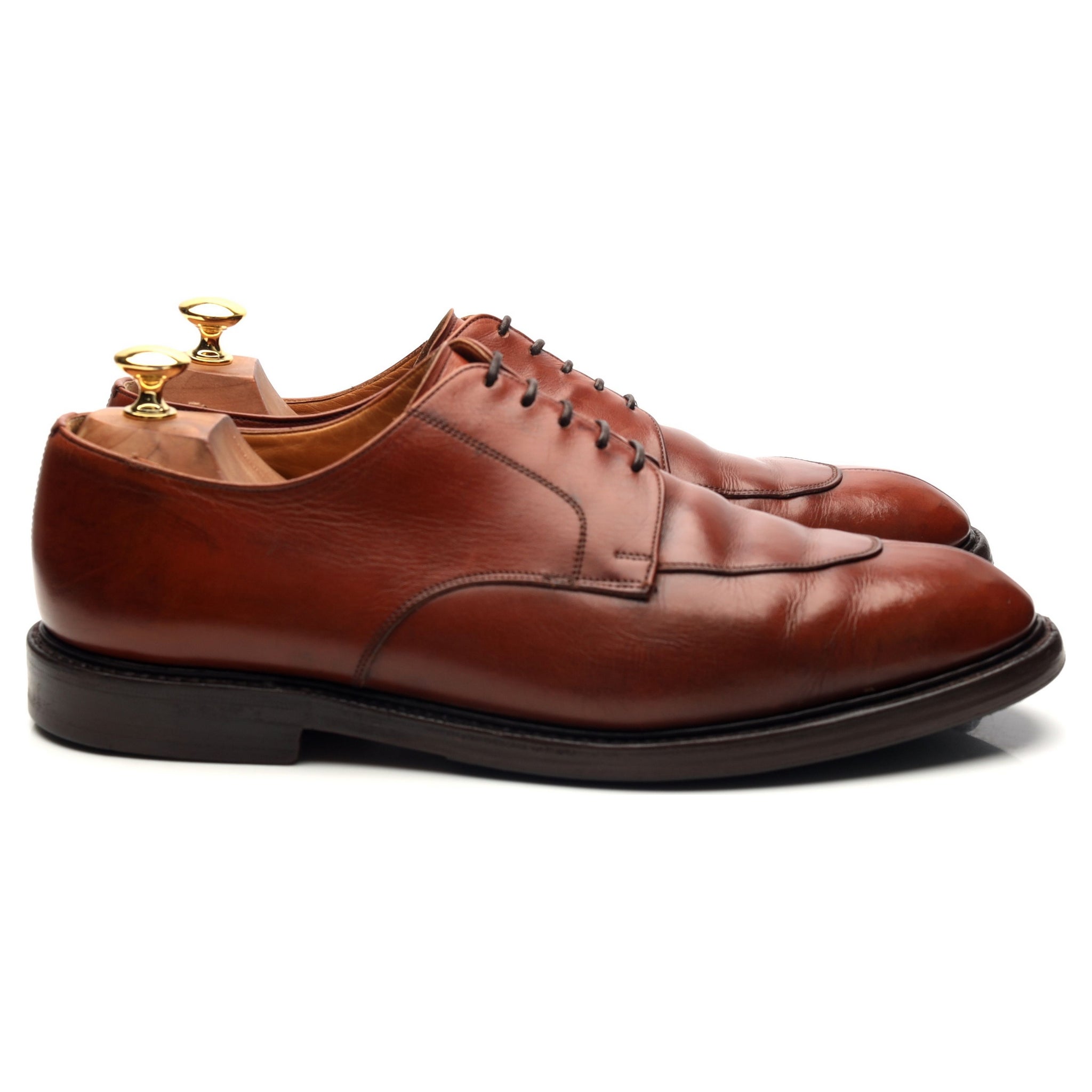 Church's Dartmoor derby cuir marron clair UK 10 G