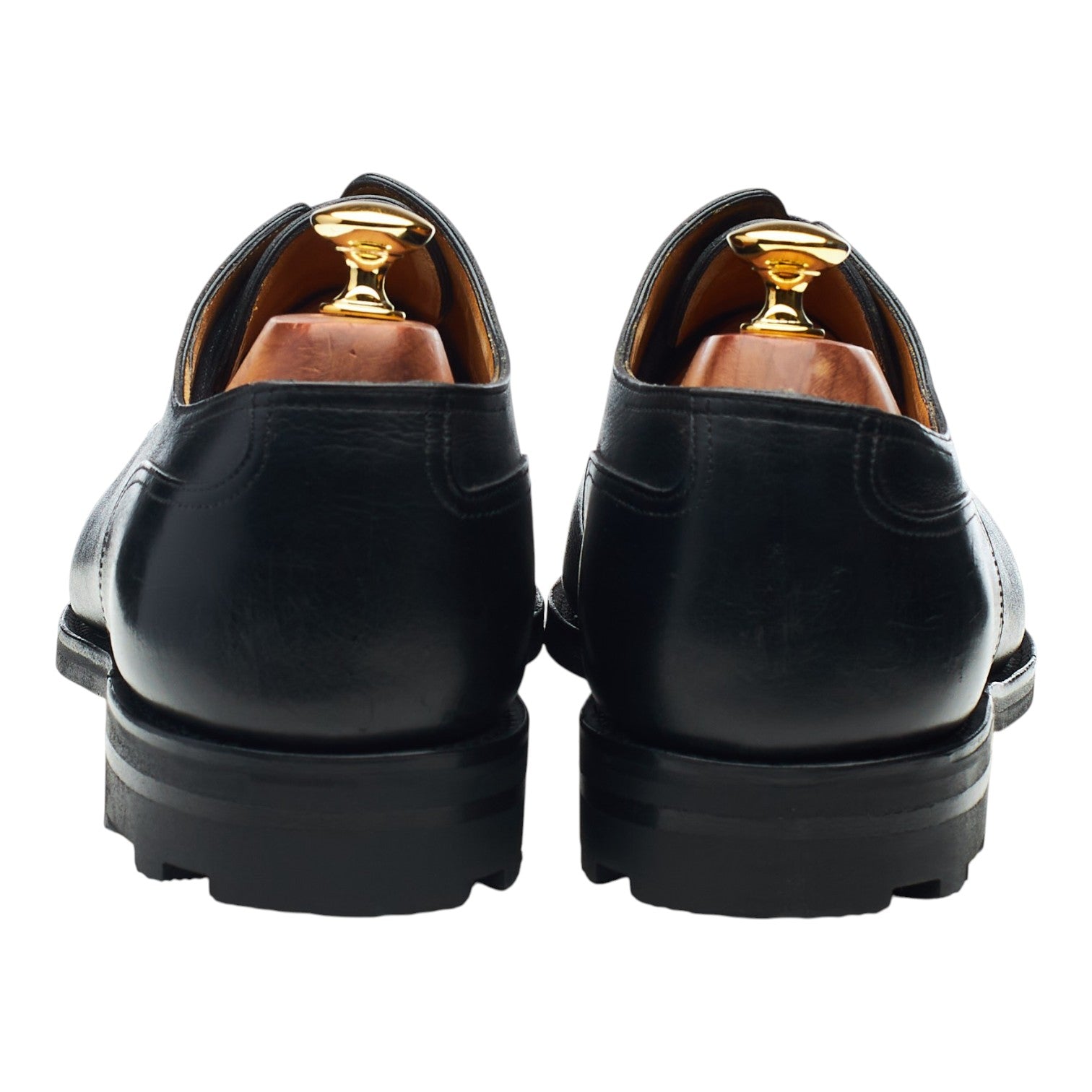 John Lobb Chambord II derbies cuir noir pointure UK 10.5