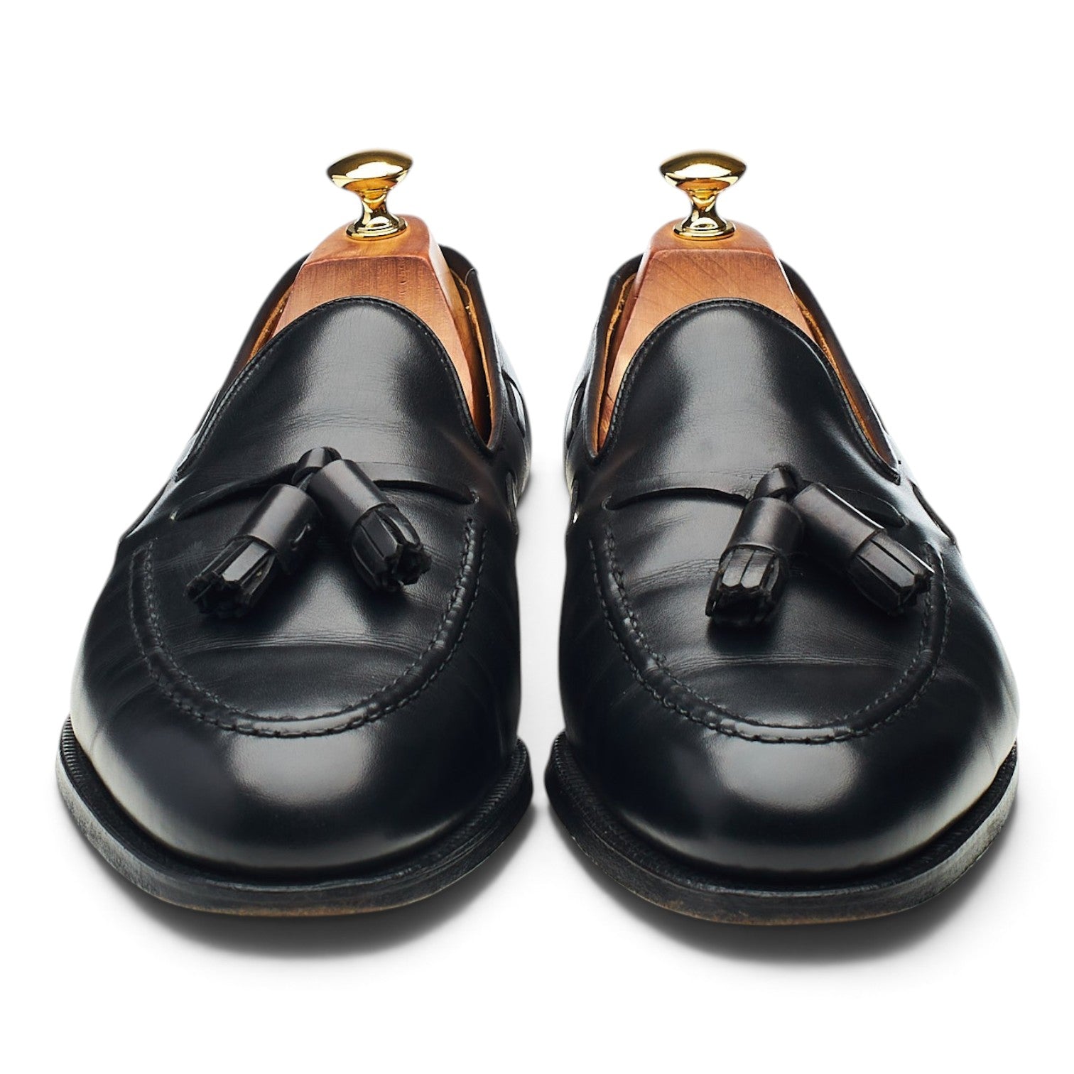 Crockett & Jones Cavendish mocassins cuir noir UK 10.5