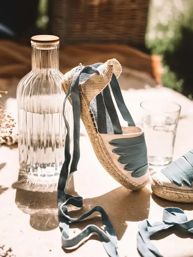 Toni Pons Gavet-CU espadrille vegan 5 rubans coton