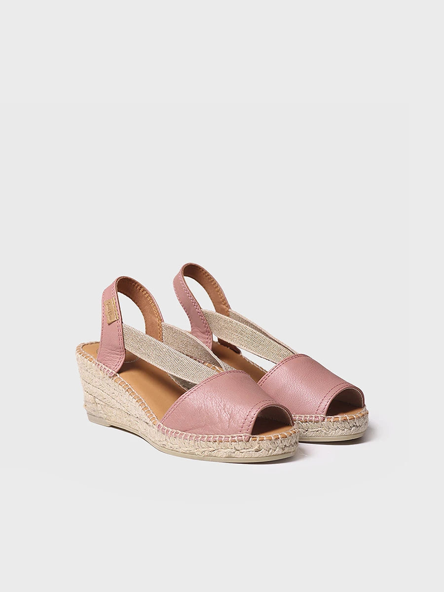 Toni Pons TEIDE-P espadrilles femme cuir talon 6 cm
