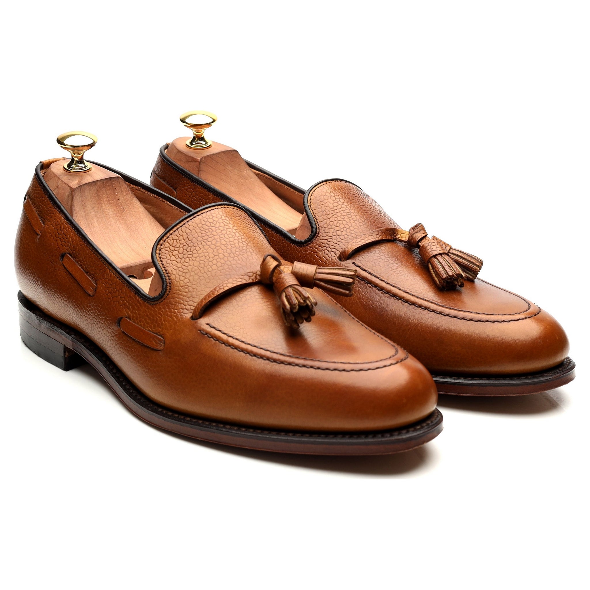 Loake mocassins à glands cuir marron pointure 10 UK