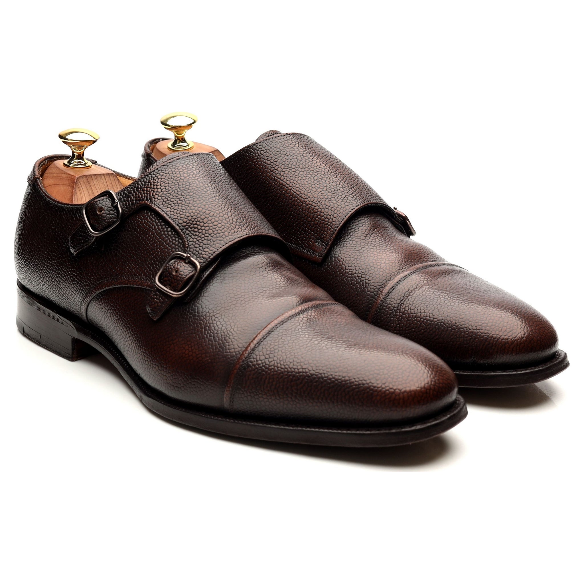 Church's Ledstone monk cuir marron foncé UK 8,5