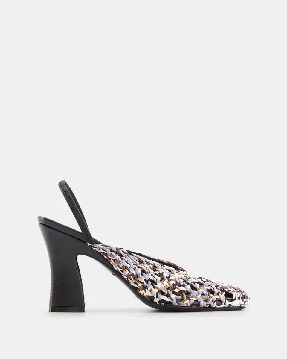 Nodaleto Nodstalgia Anya 90 escarpins Black Yarn talon 9 cm