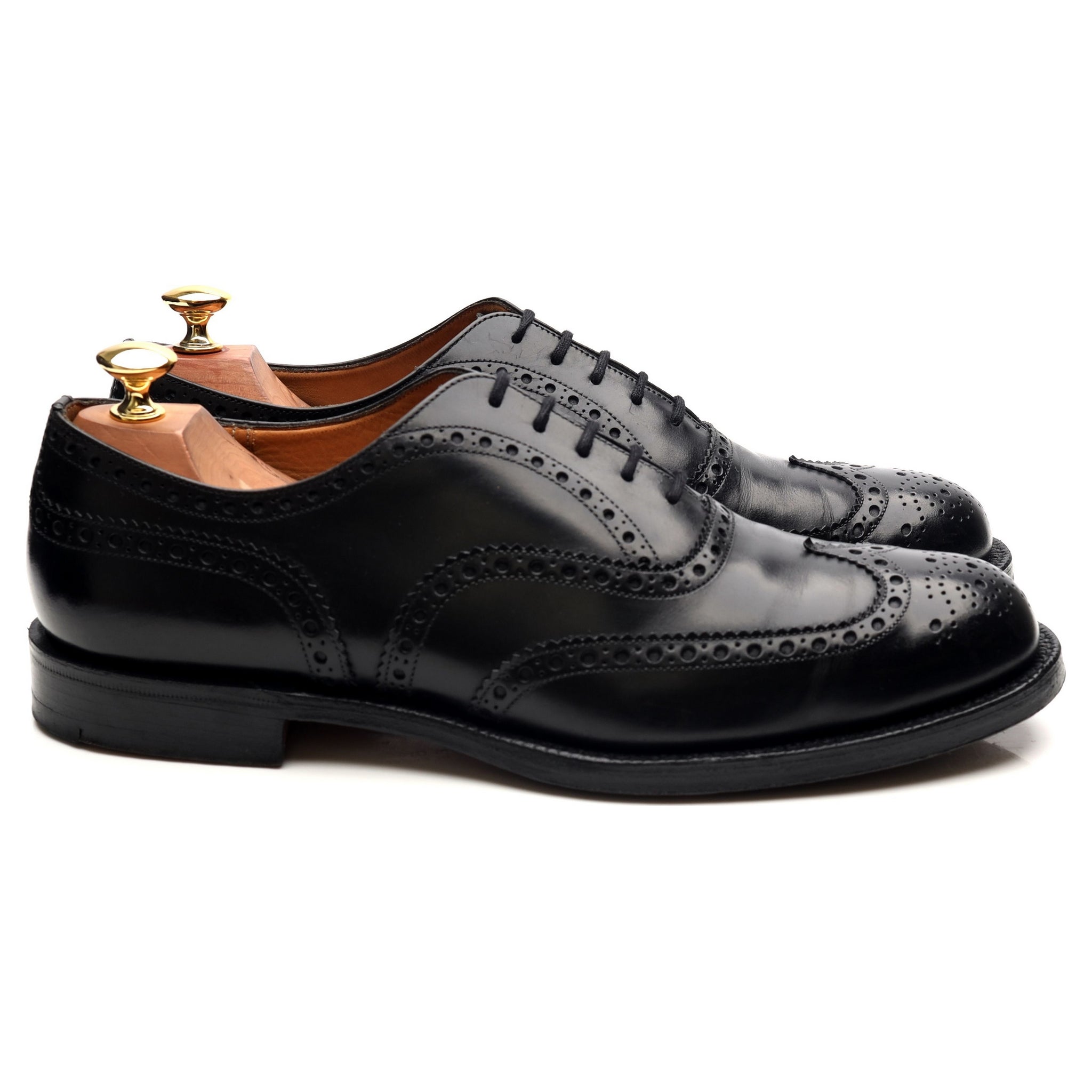 Church's Attleborough richelieu cuir noir pointure UK 9