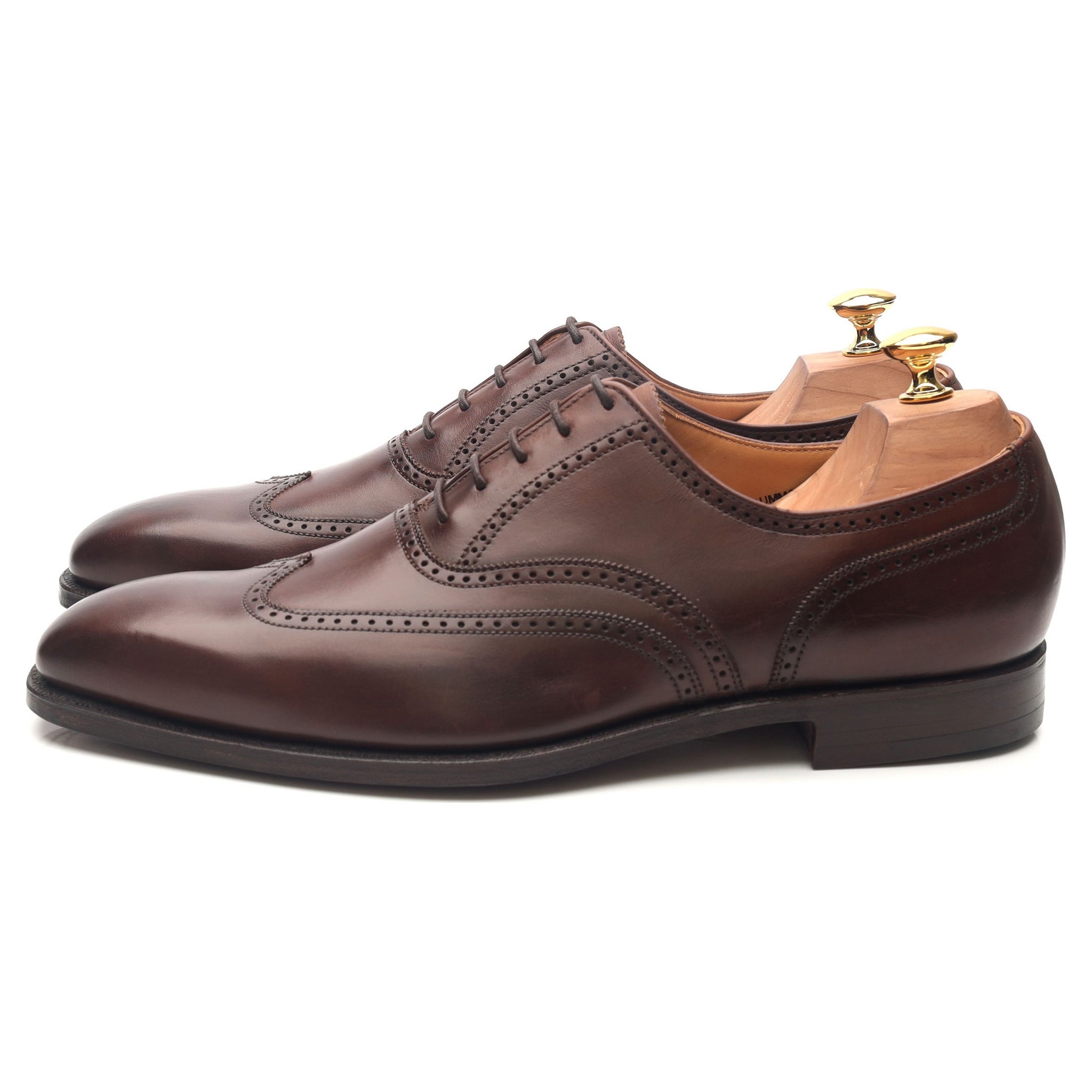 Crockett & Jones Drummond oxford cuir marron UK 9