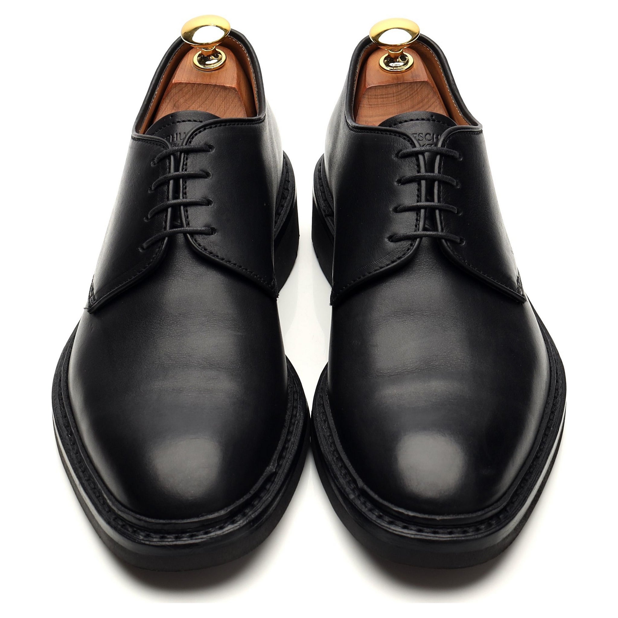 Heschung Fustet derby cuir noir UK 6.5