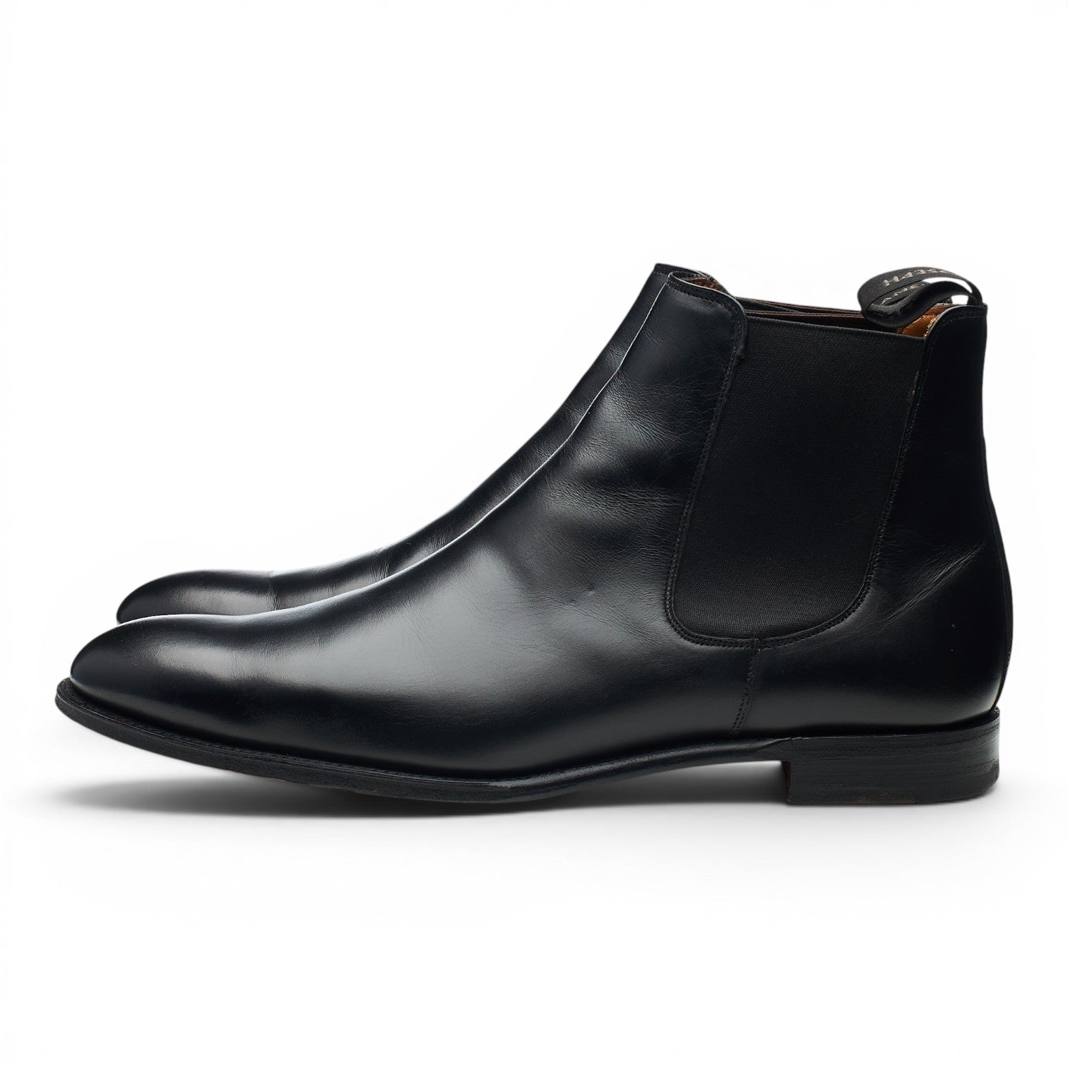 Cheaney Threadneedle chelsea boots homme cuir noir UK 11