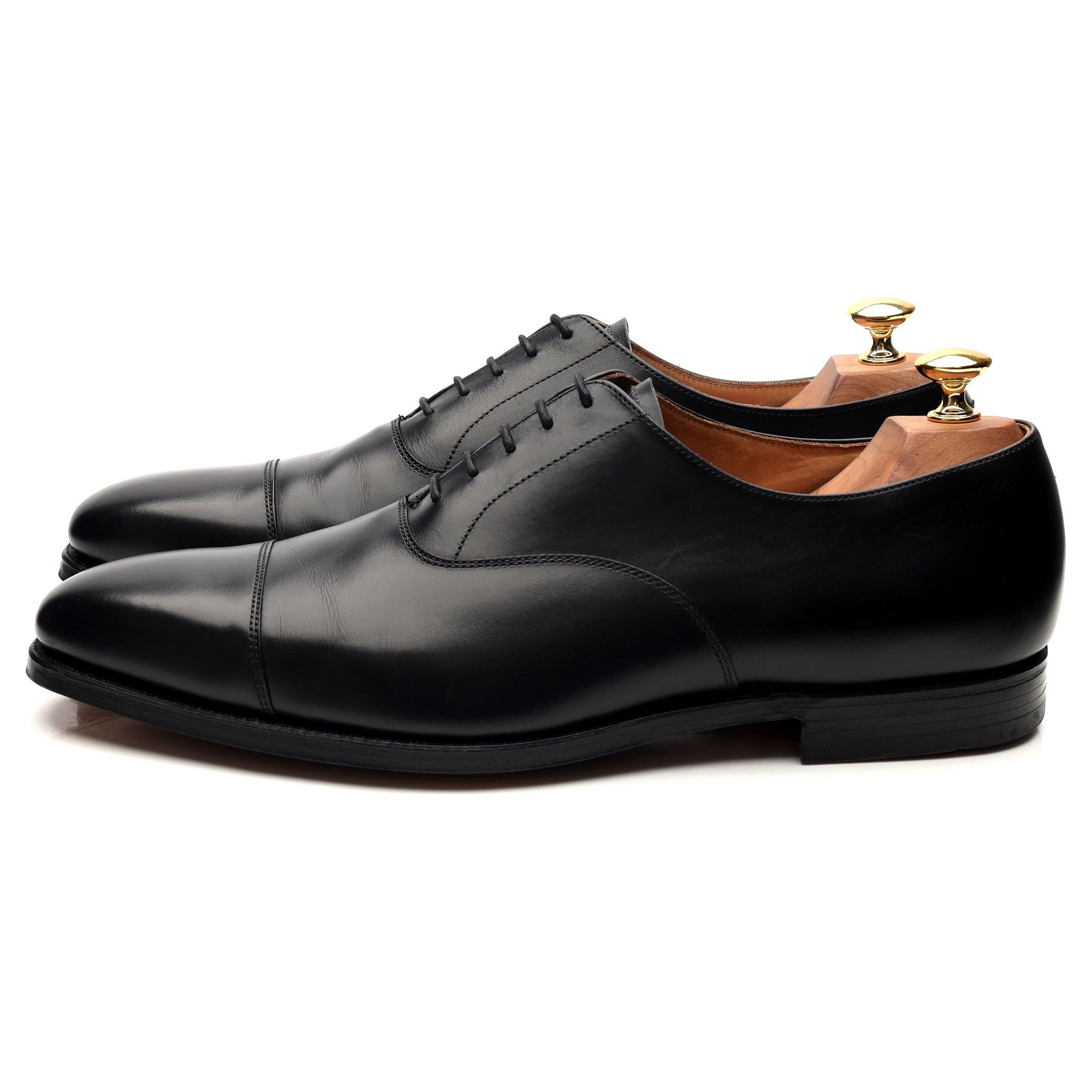 Crockett & Jones Hallam richelieu cuir noir UK 9.5