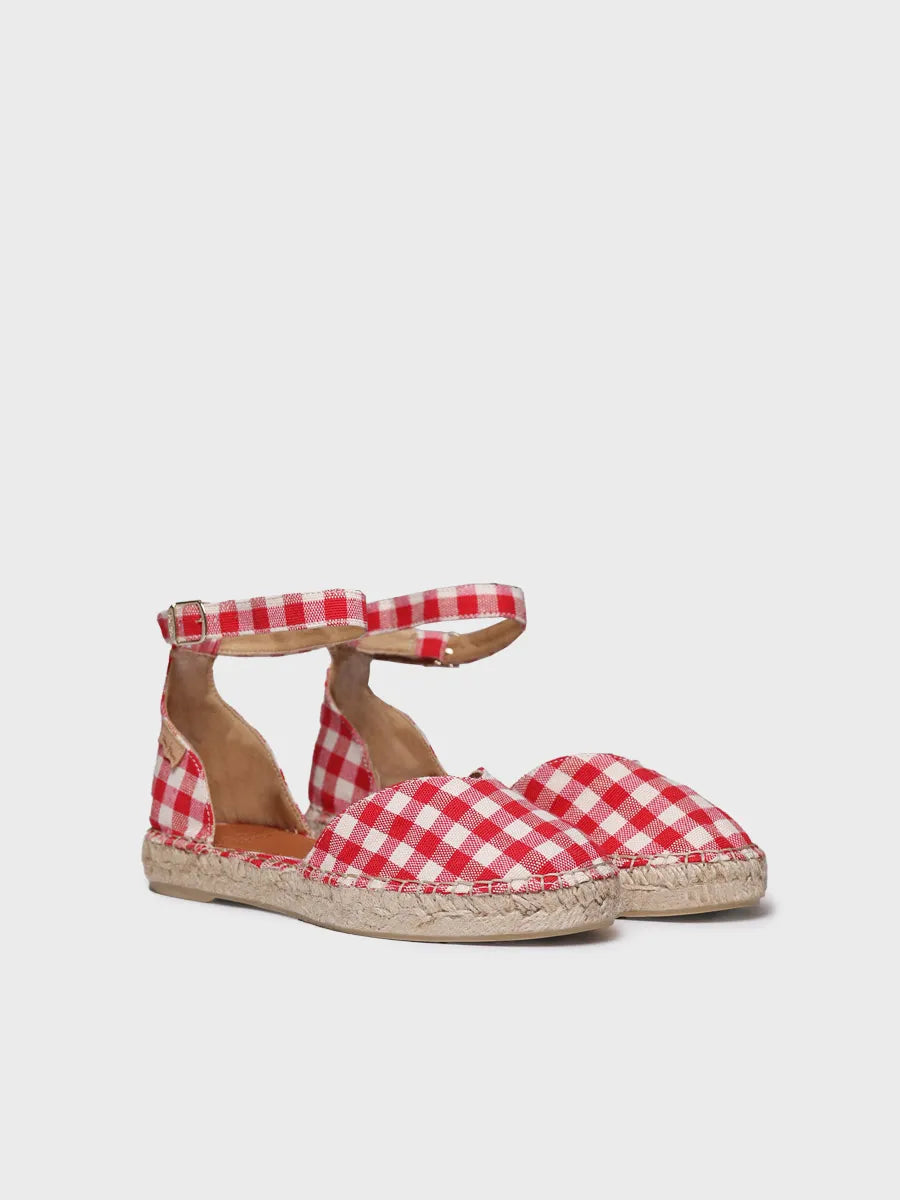 Toni Pons Nuri-VH espadrilles plates toile vichy