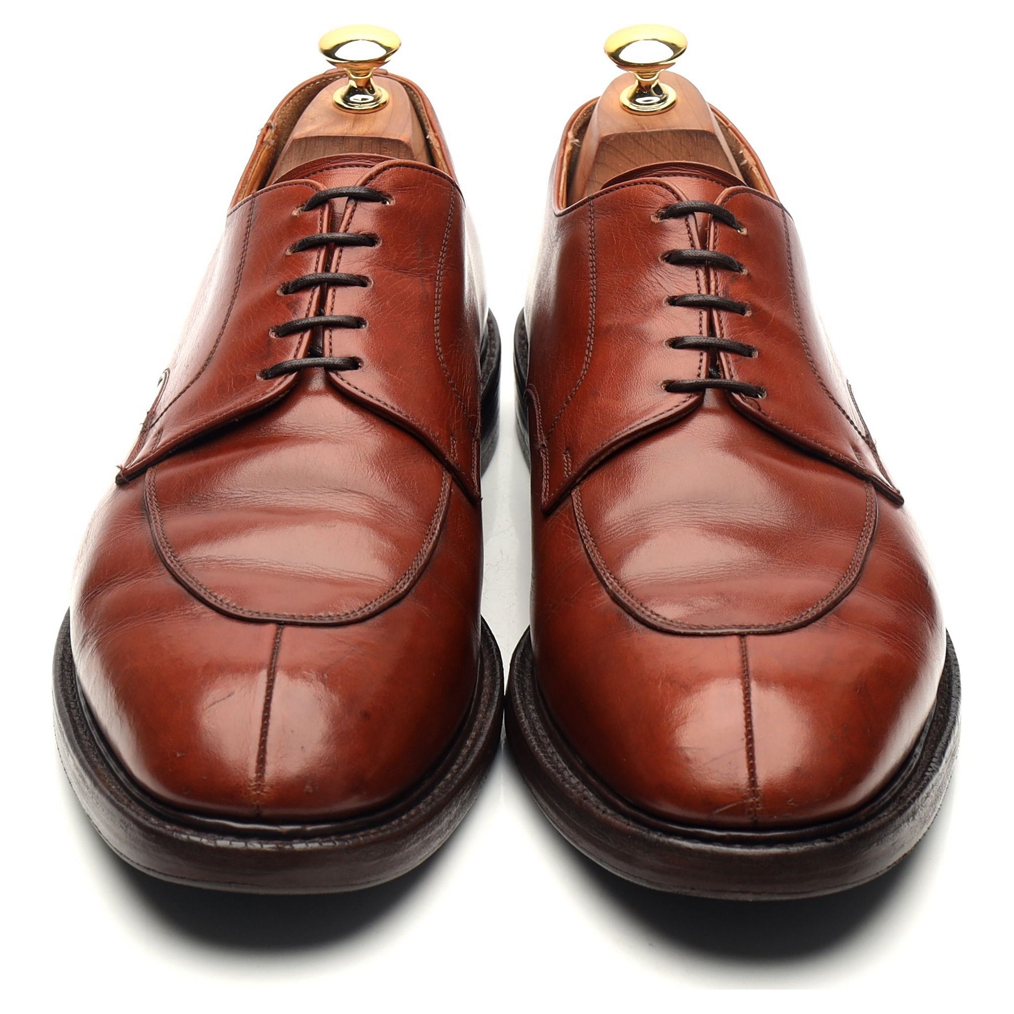 Church's Dartmoor derby cuir marron clair UK 10 G