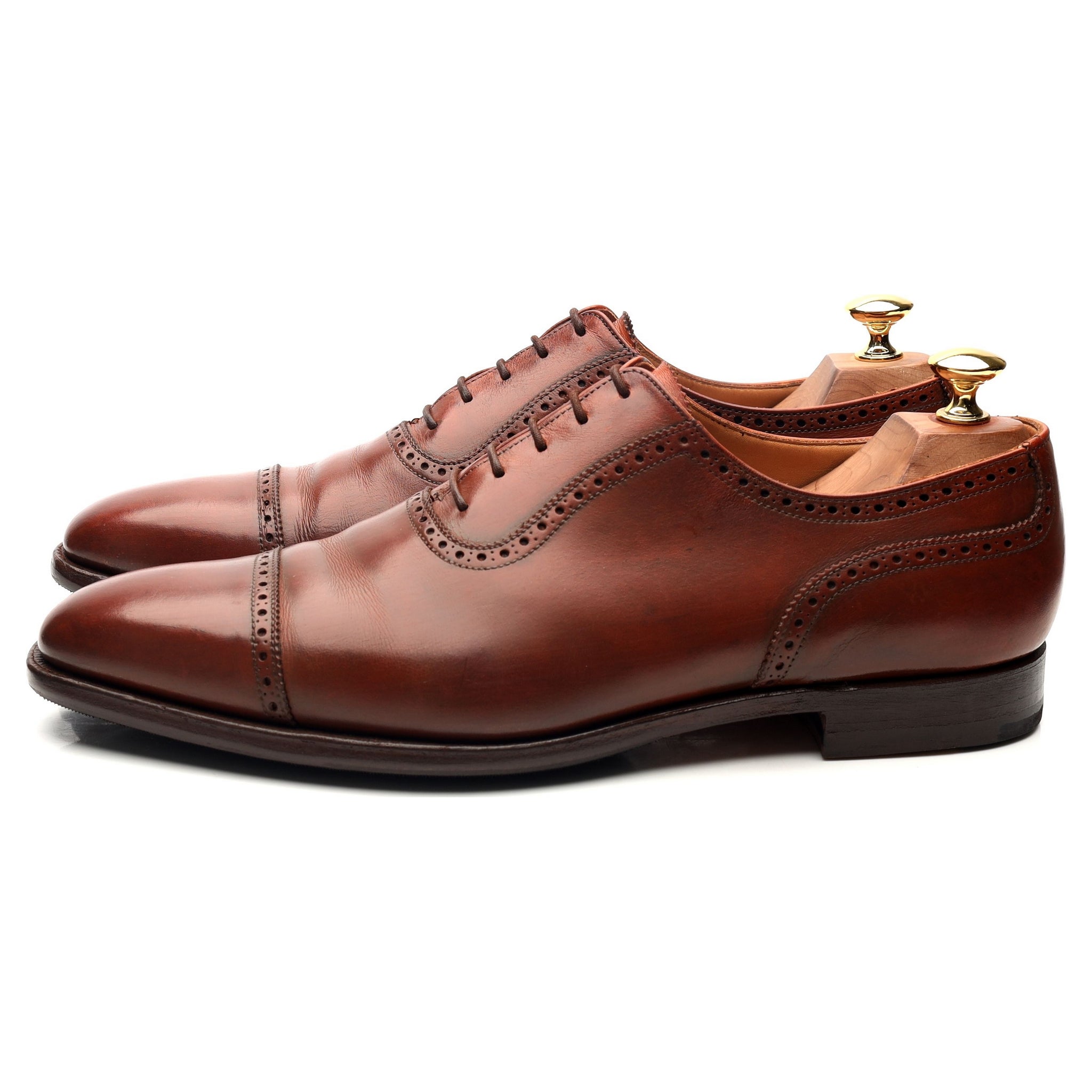 Crockett & Jones Westbourne oxford cuir marron UK 9