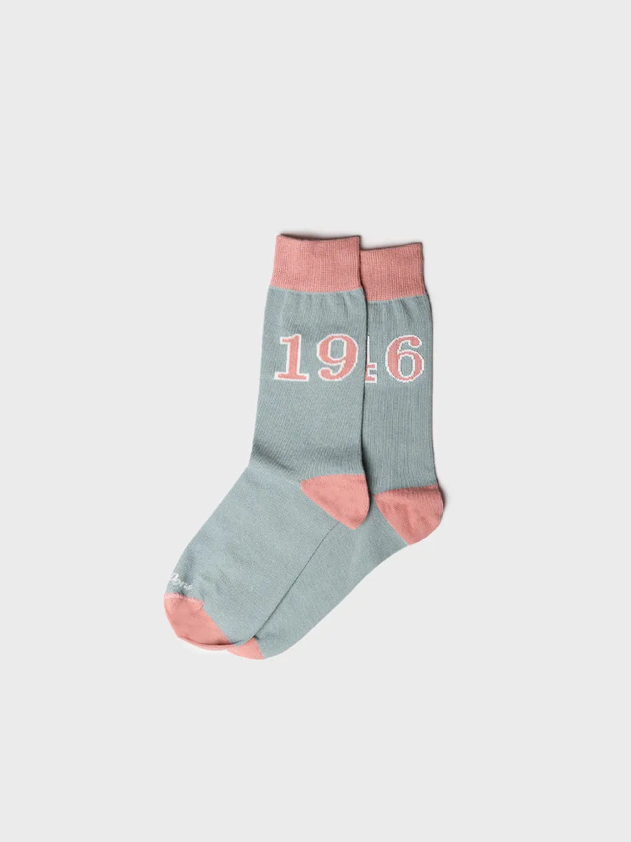 Toni Pons Quel-TP chaussettes coton imprimé bleu