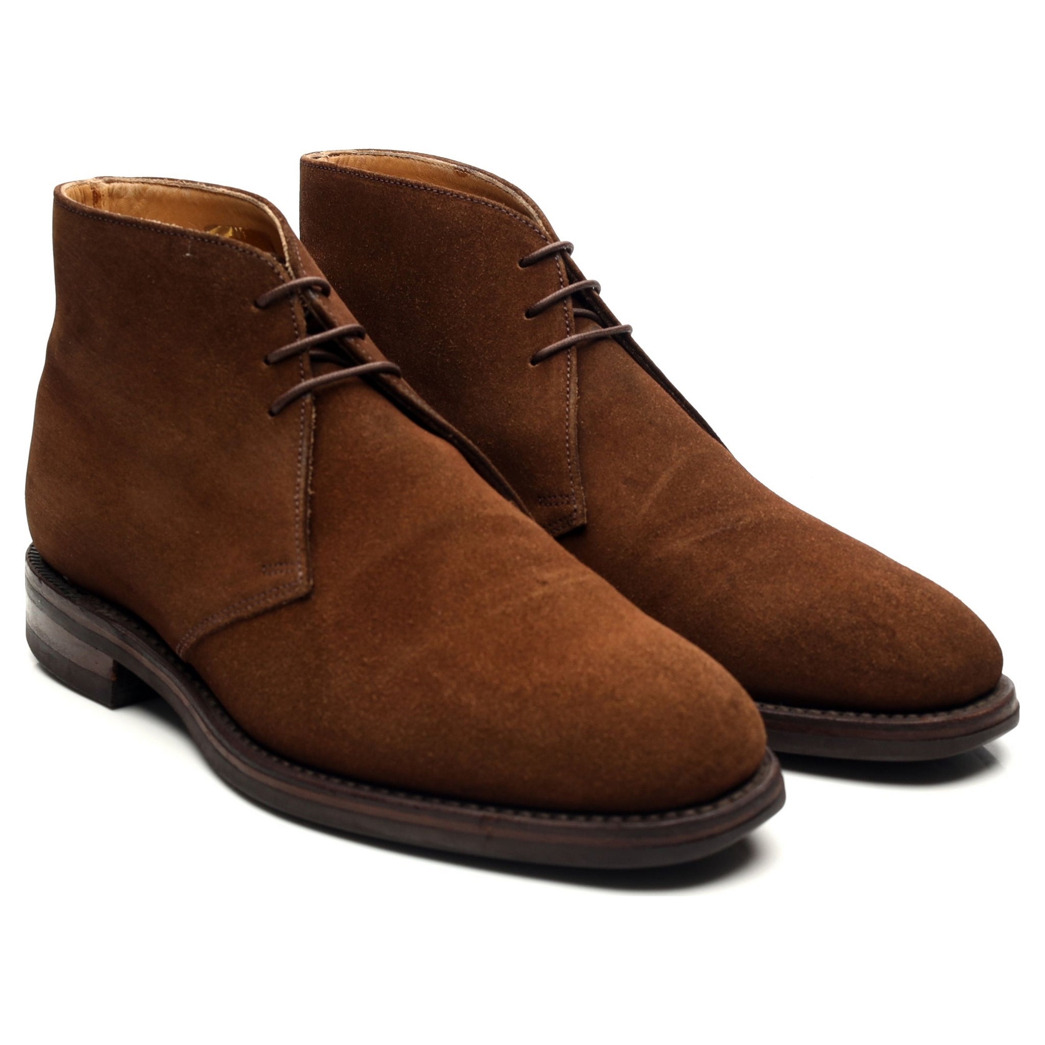 Loake 1880 Kempton bottines chukka daim marron pointure 6