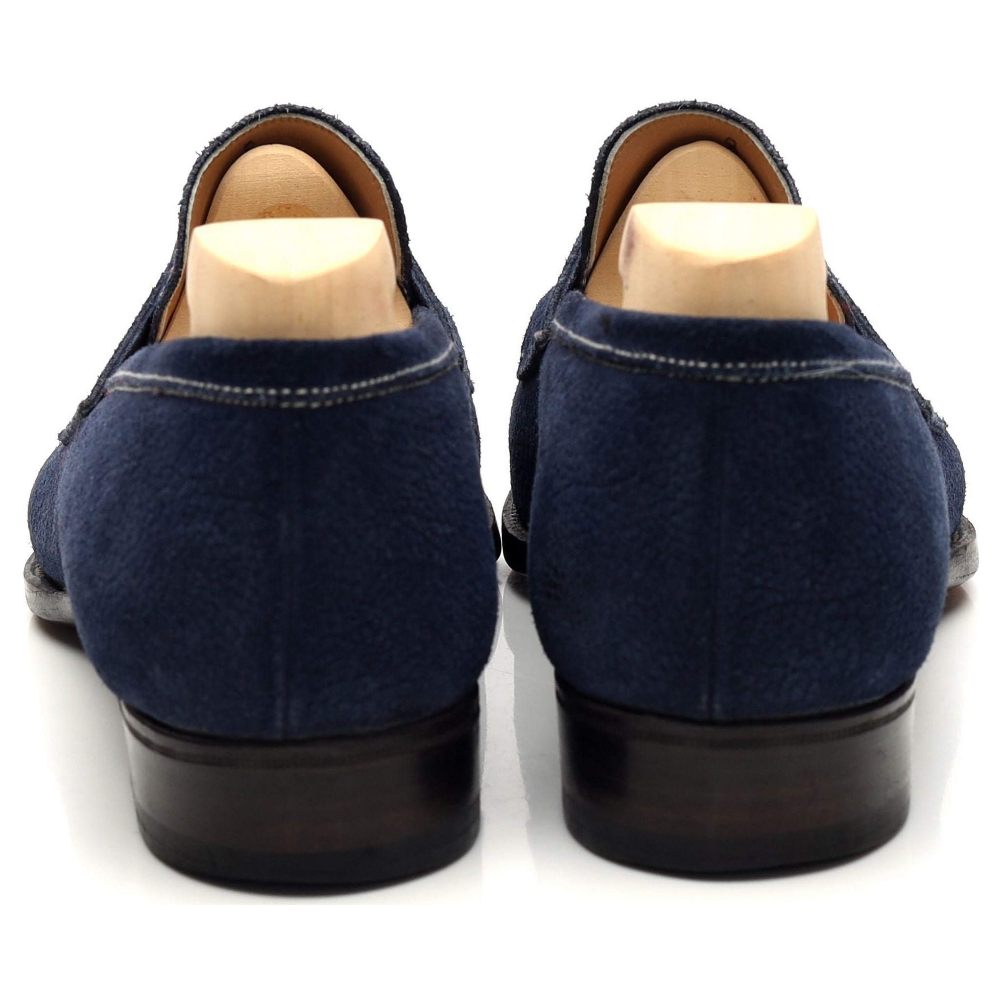 The Sabot mocassin daim grainé bleu pointure 8