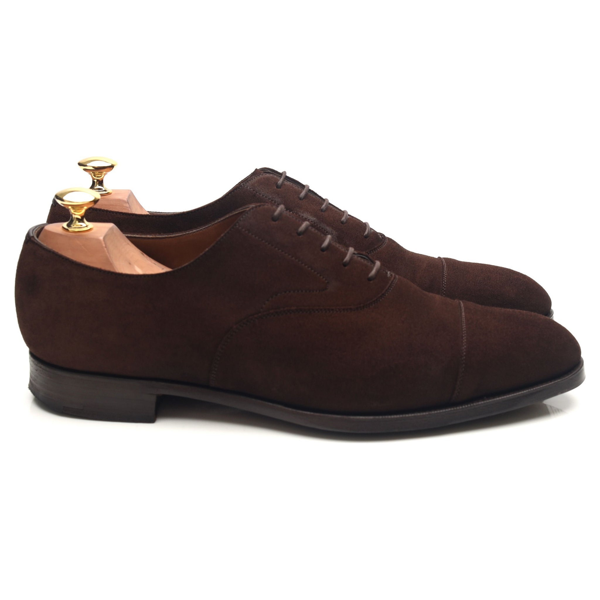Edward Green Chelsea richelieu daim marron UK 9