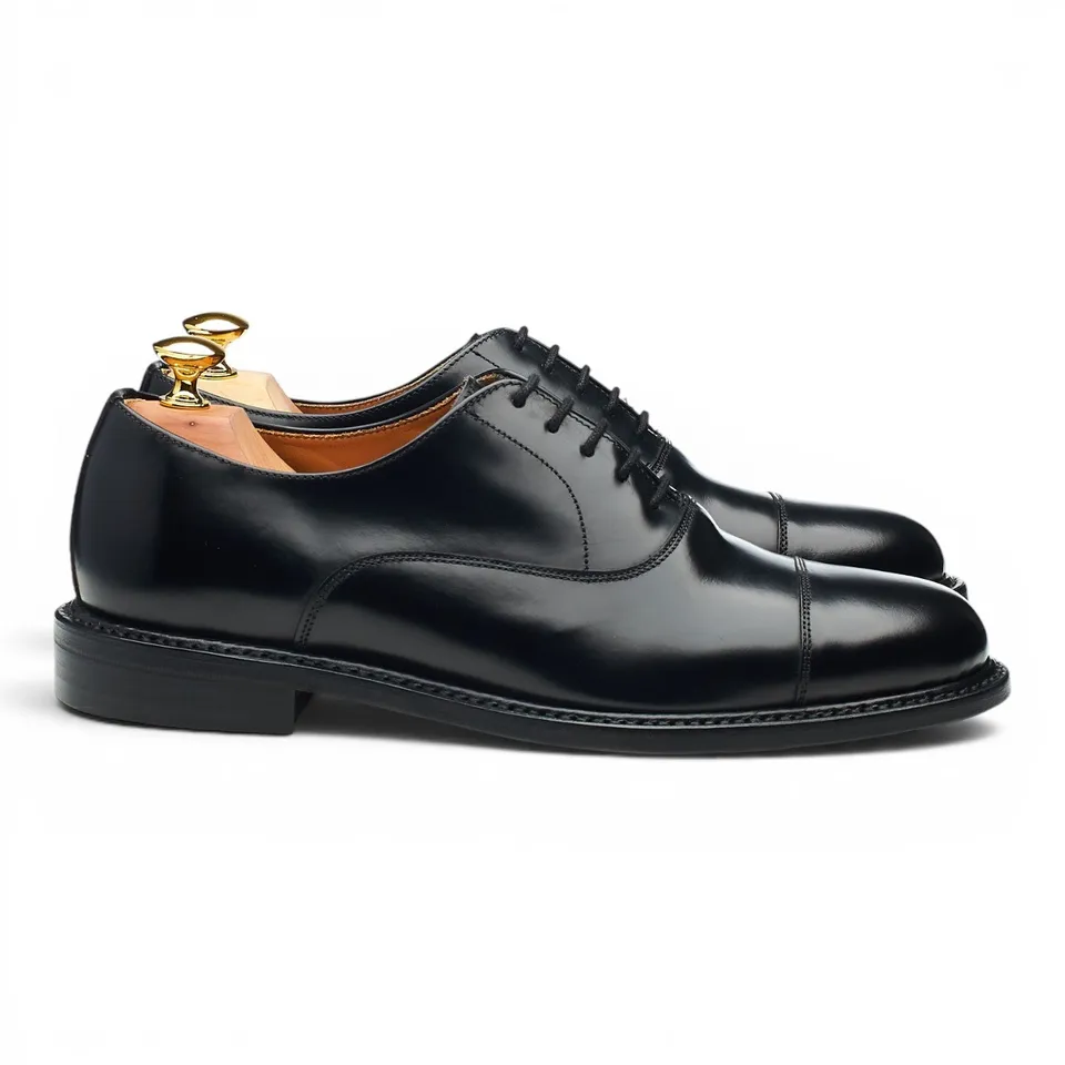 Berwick 4490 Richelieu homme cuir noir UK 7.5