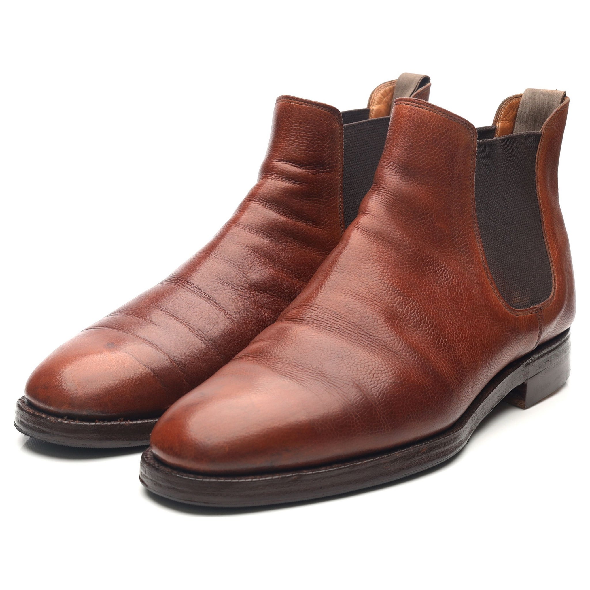 Crockett & Jones Chelsea boots cuir marron pointure 10