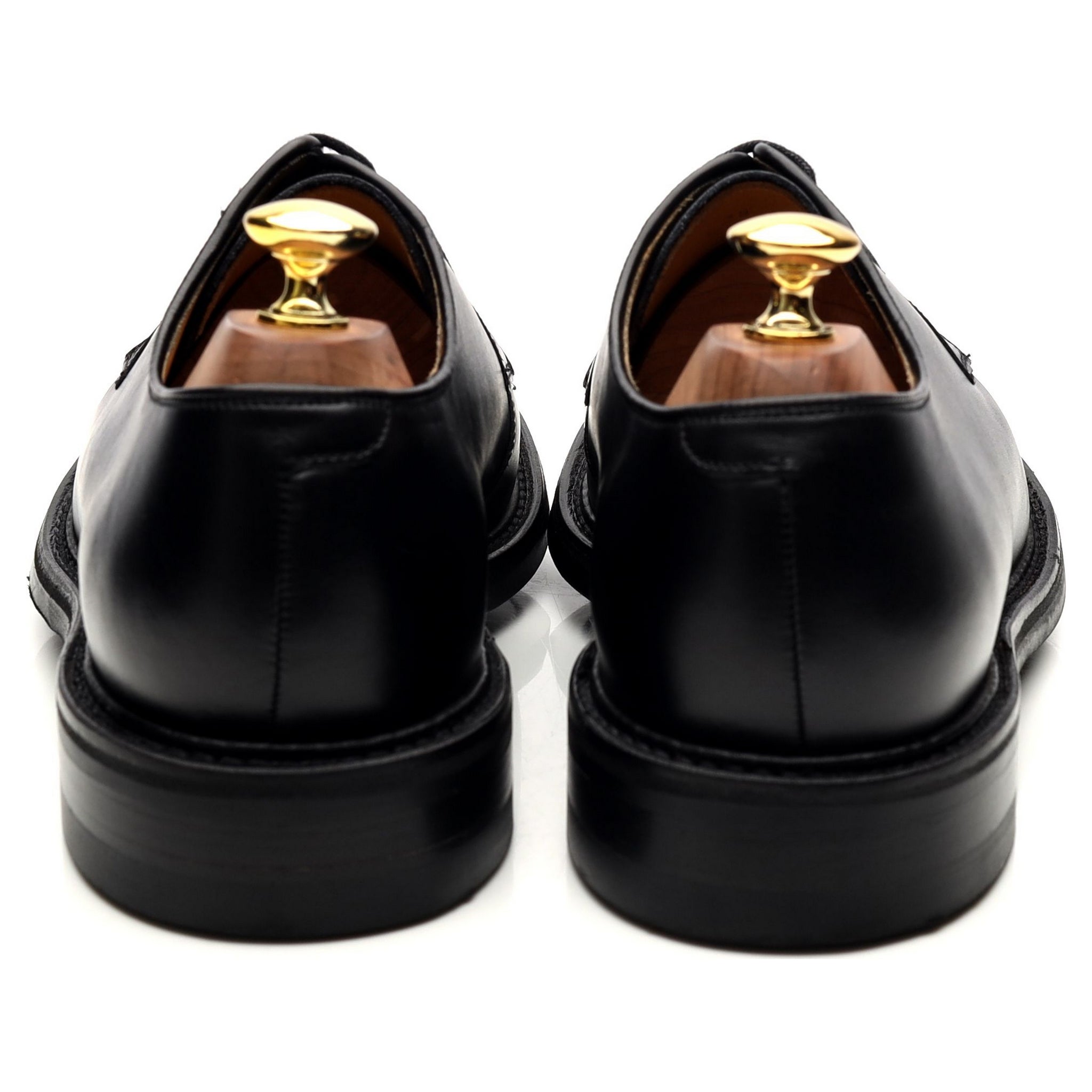 Barker Nairn derby cuir noir pointure UK 8 semelle Dainite