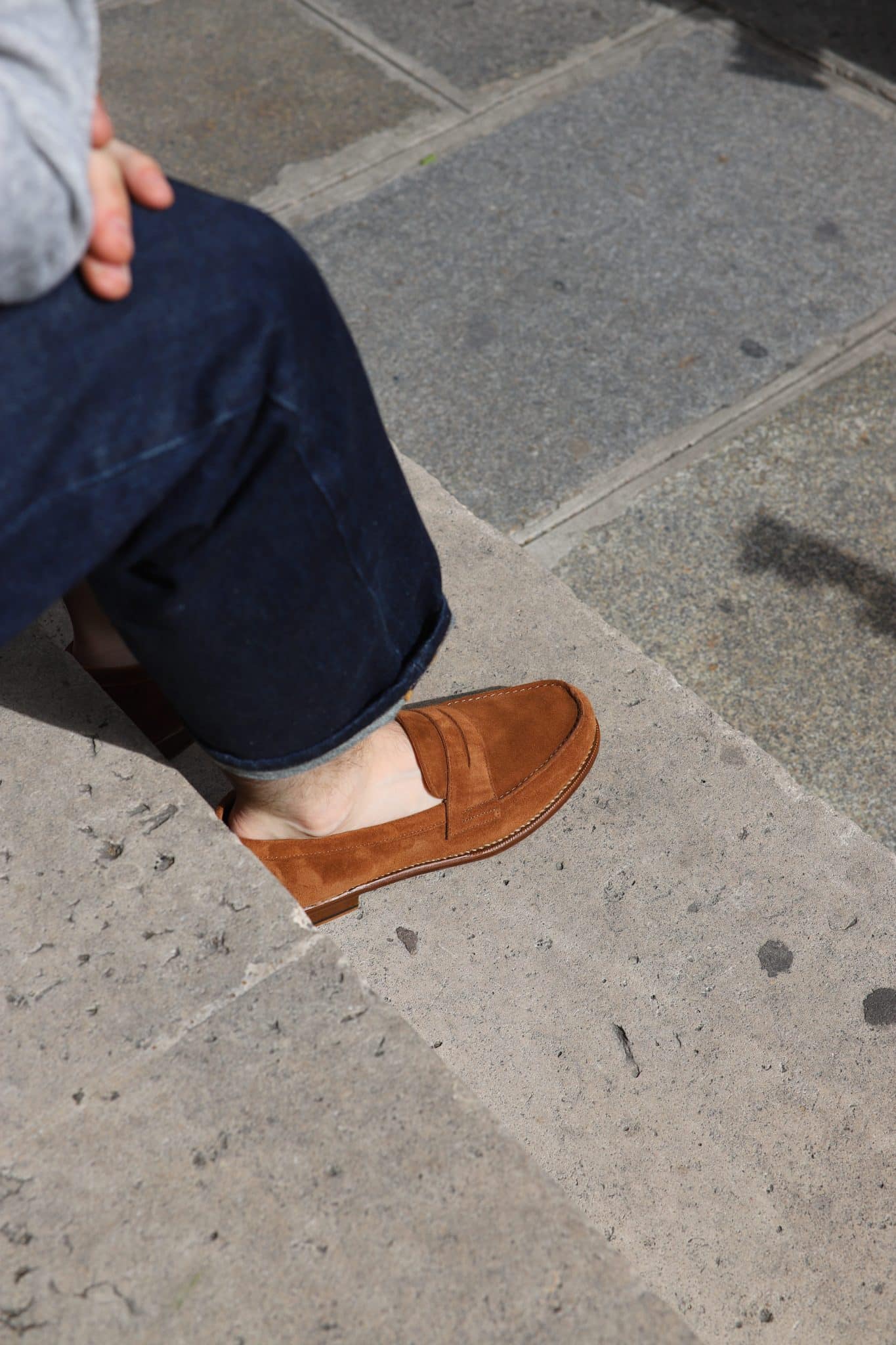 Malfroid Tilsitt mocassin cuir velours cousu Goodyear