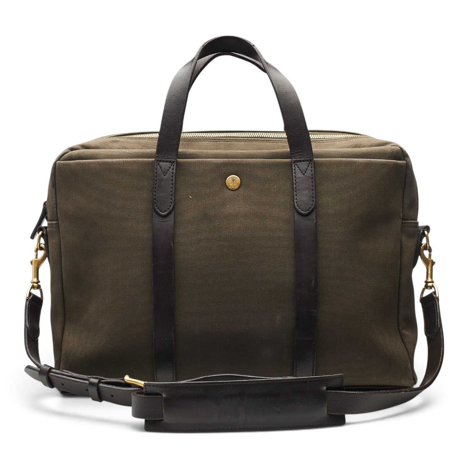 Mismo Endeavour porte-documents toile marron
