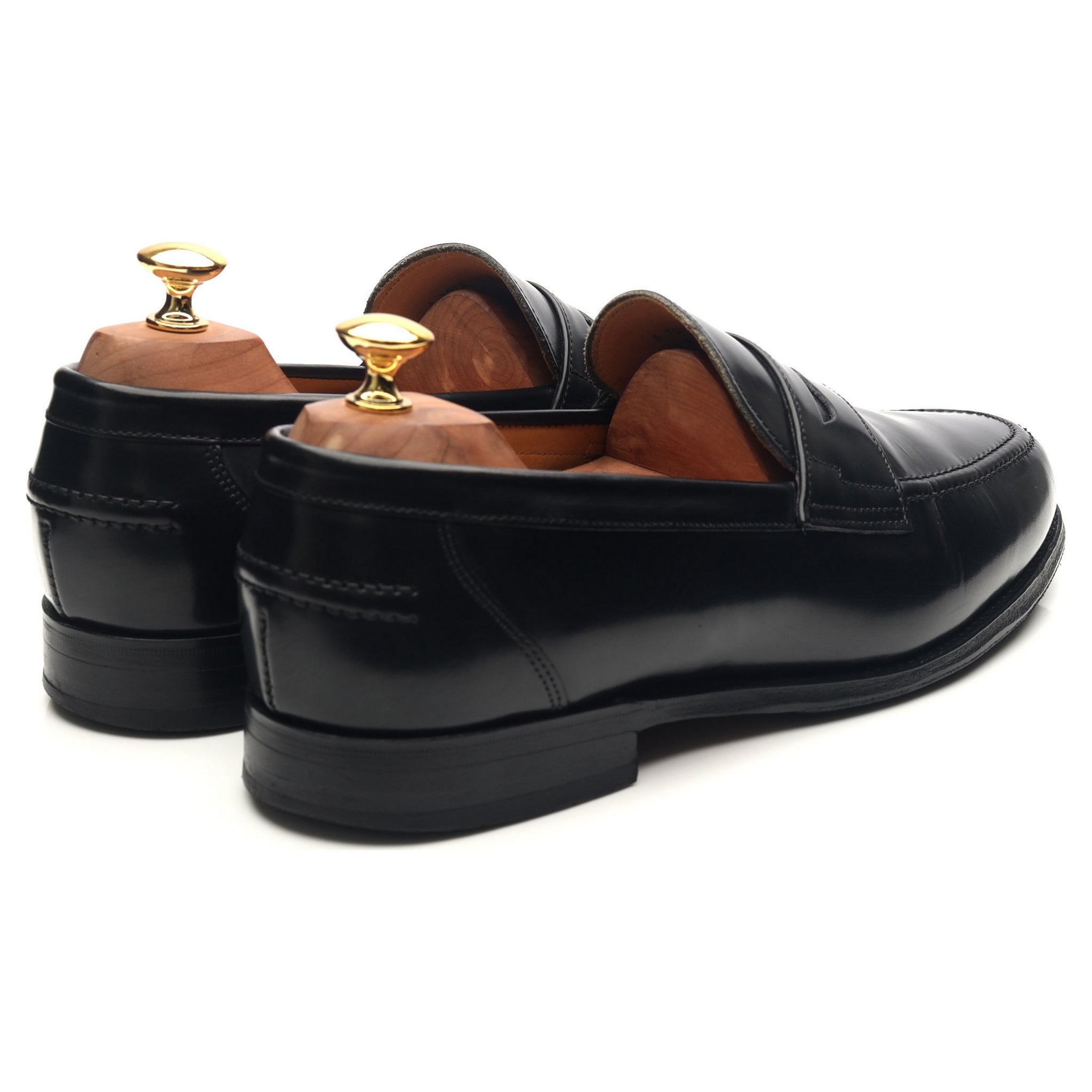 Alfred Sargent Elstree mocassins cuir noir UK 9