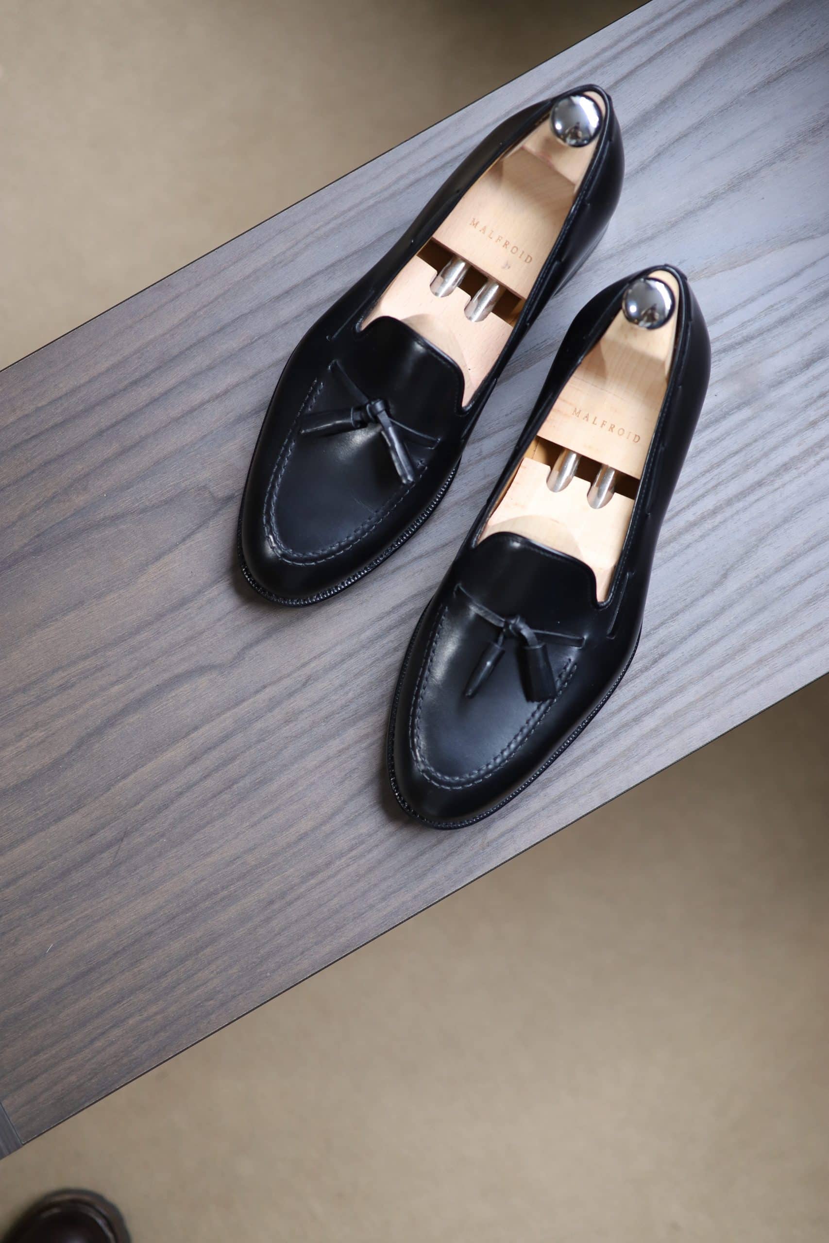 Malfroid Goodwood mocassin pampilles cuir