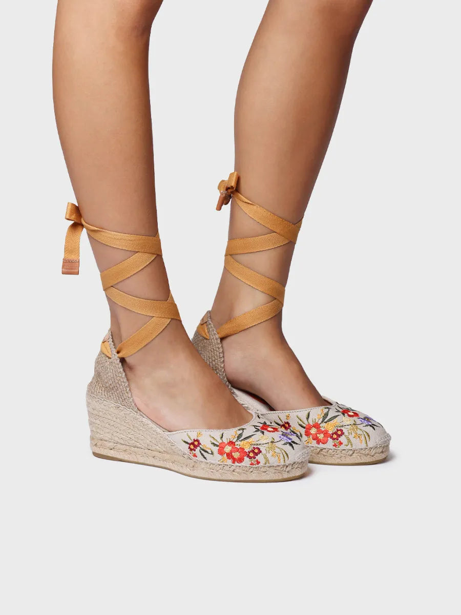 Toni Pons Castell espadrilles rubans multicolore