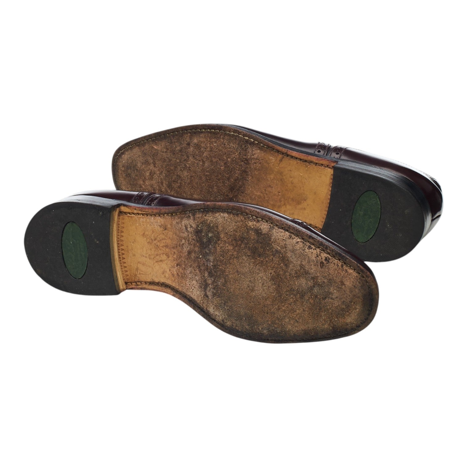 Alfred Sargent Elgin richelieu cuir bordeaux UK 6