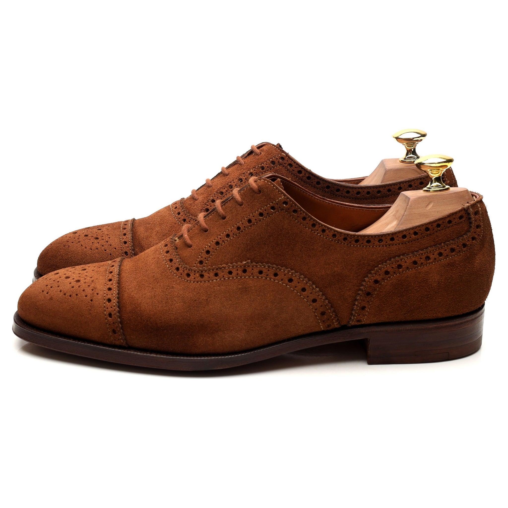 Crockett & Jones Westminster oxford suède tan 8,5