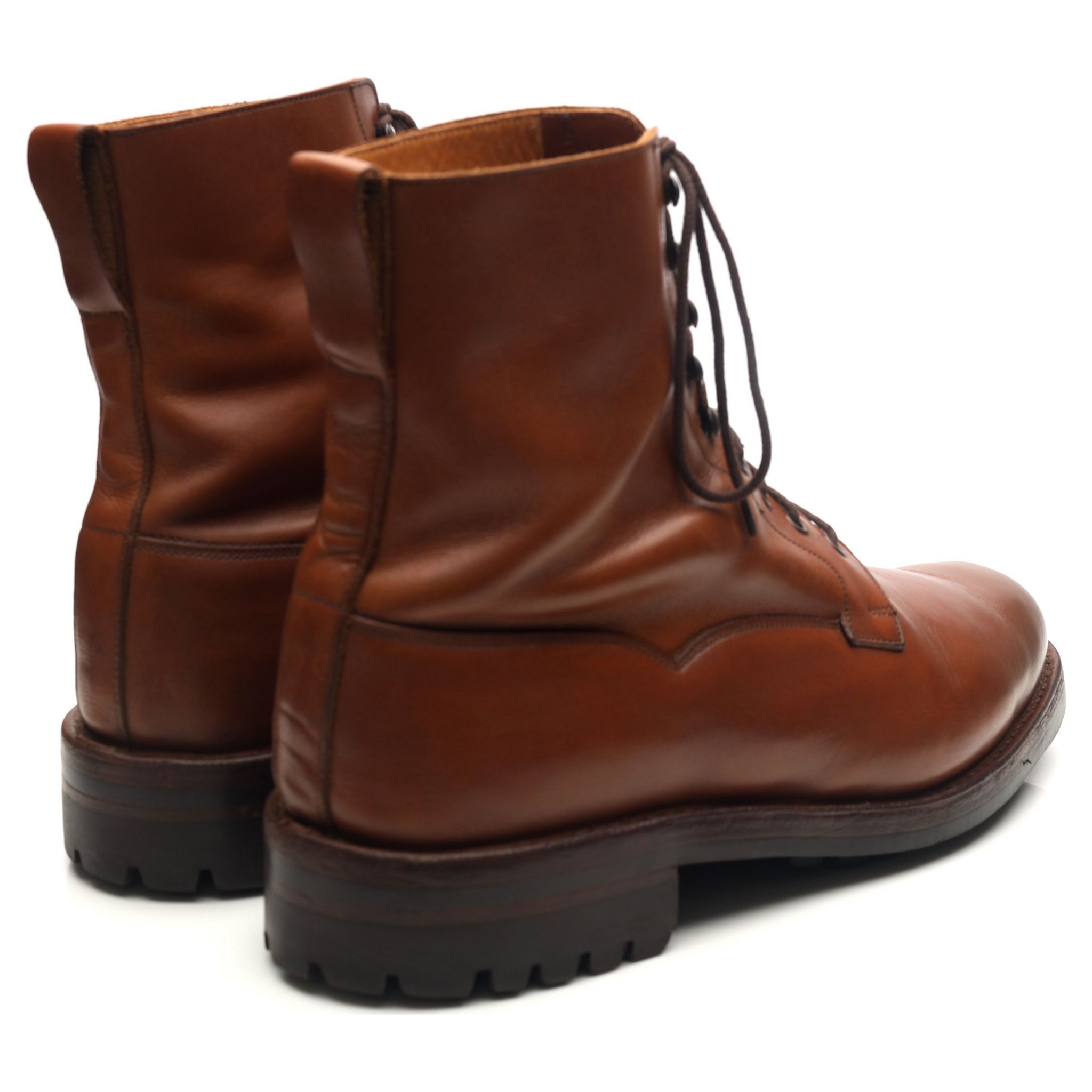 Crockett & Jones Snowdon boots cuir gras marron UK 9 E