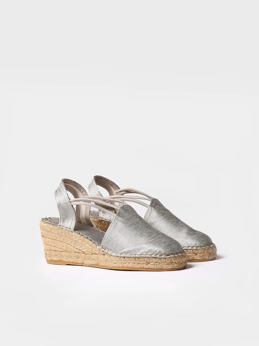 Toni Pons Turia espadrille compensee toile talon 6 cm