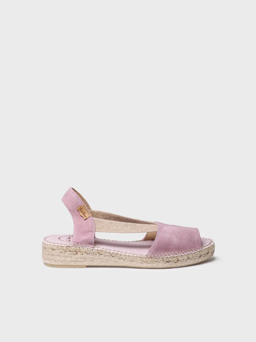 Toni Pons Ella espadrilles femme suède compensées