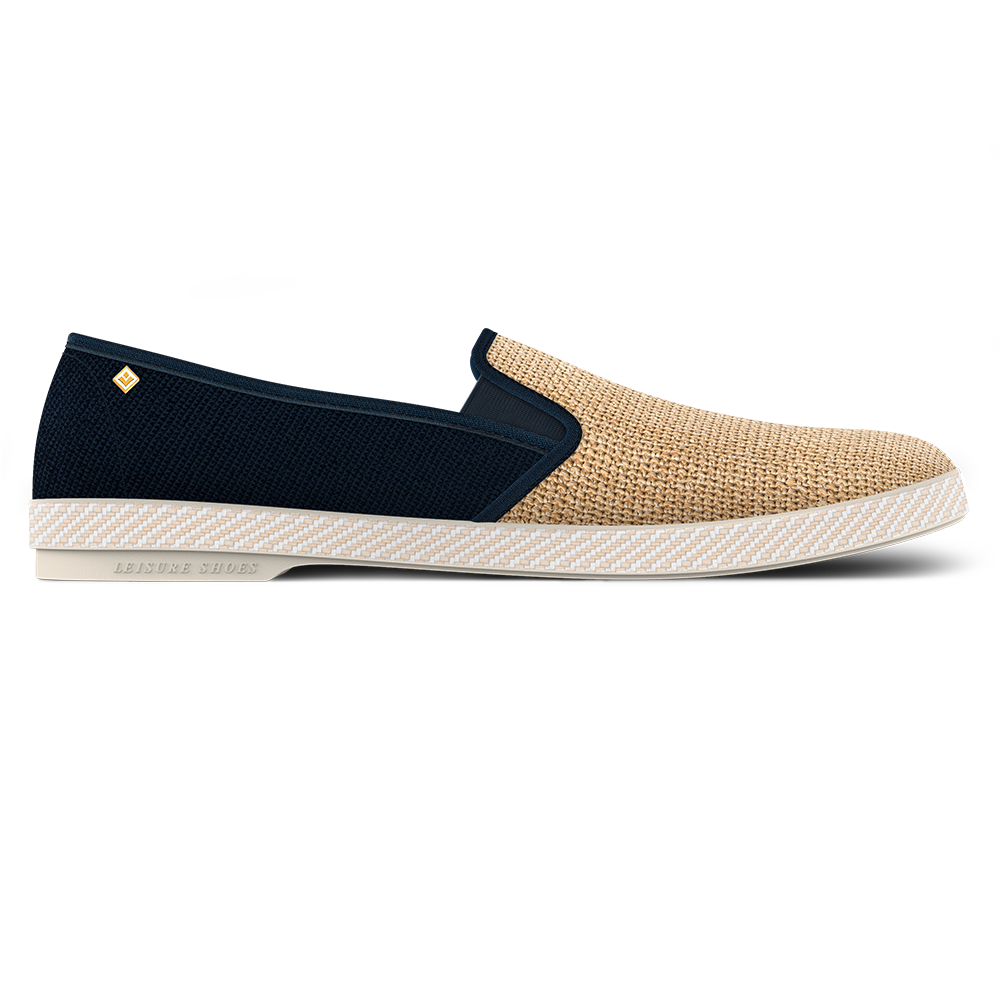 Rivieras Classic Match Nudude Navy espadrilles marine