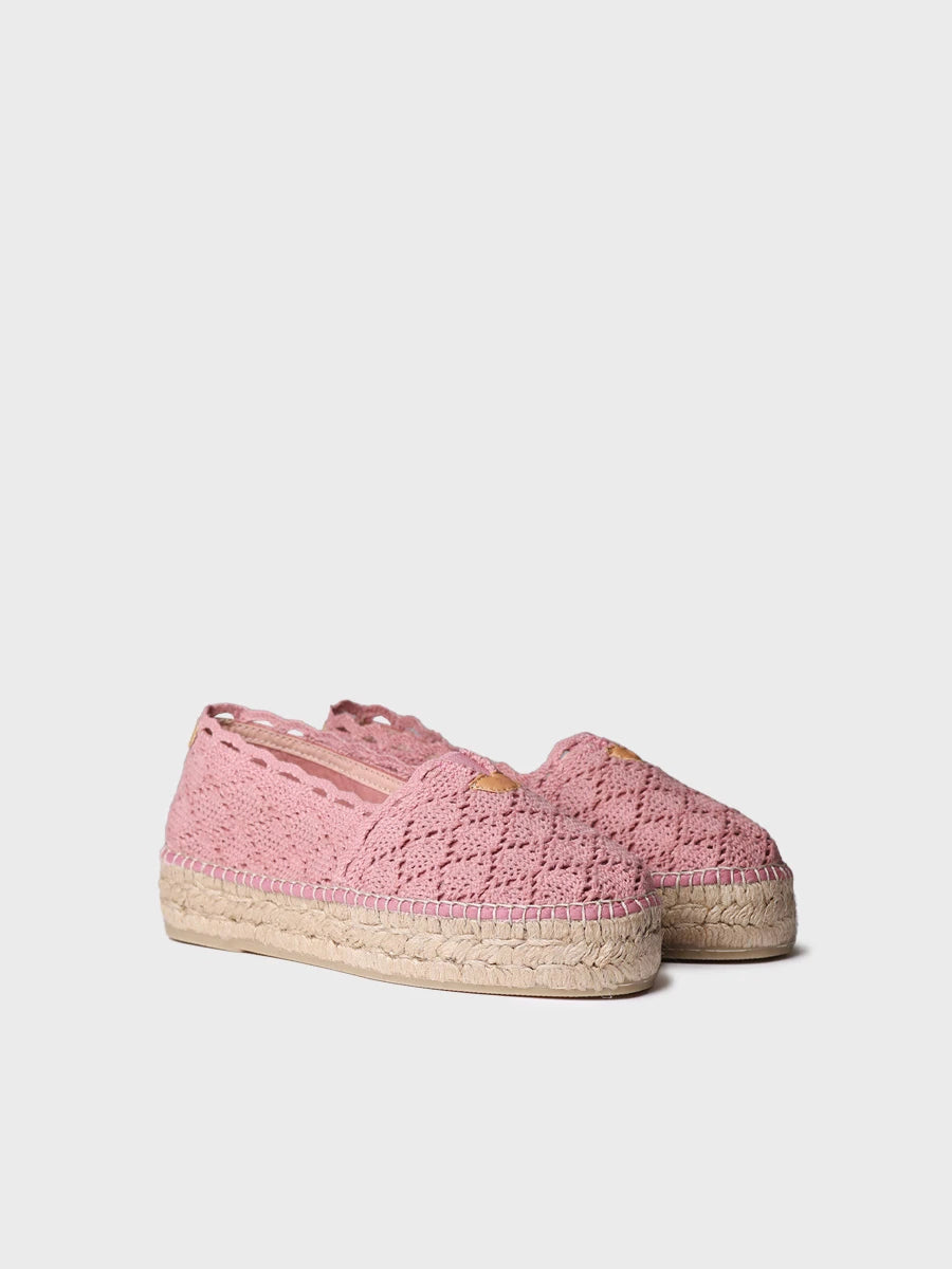 Toni Pons Aitana espadrilles plates crochet coton