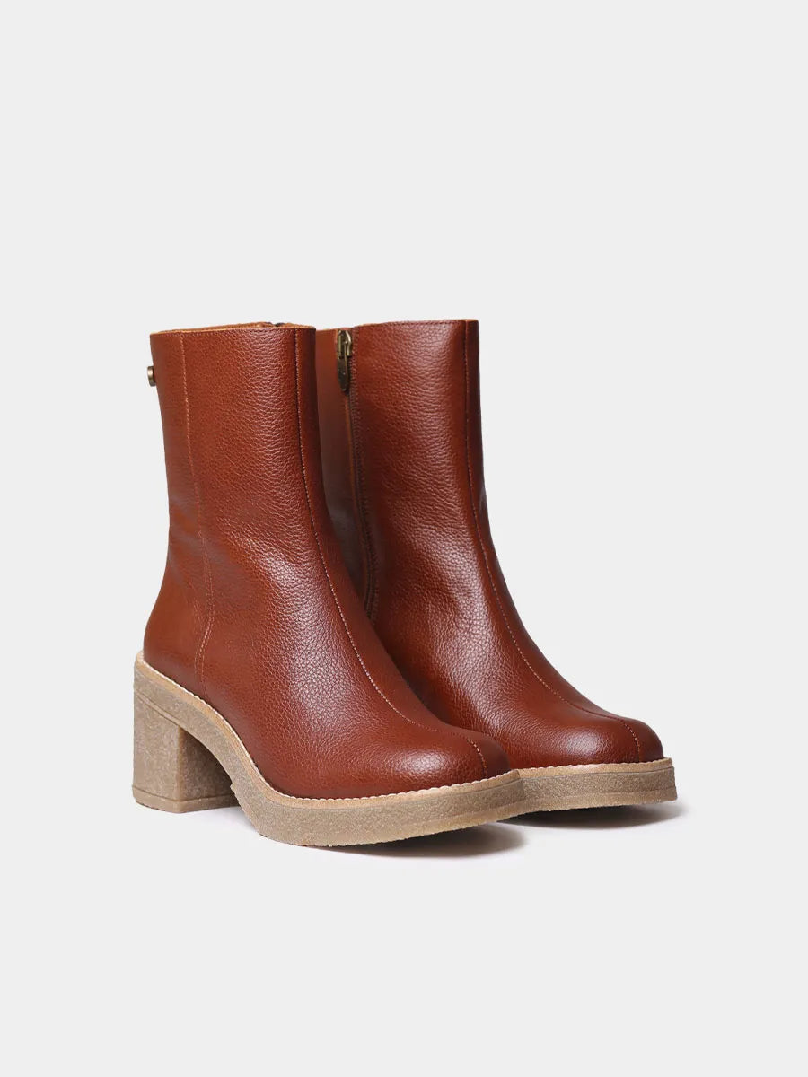 Toni Pons Piani-PO bottines cuir talon bloc 7 cm