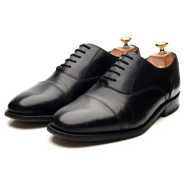 Herring Newcastle oxford cuir noir UK 8,5