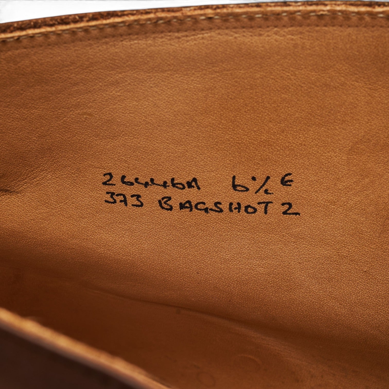 Crockett & Jones Bagshot 2 boots moine cuir marron UK 6.5