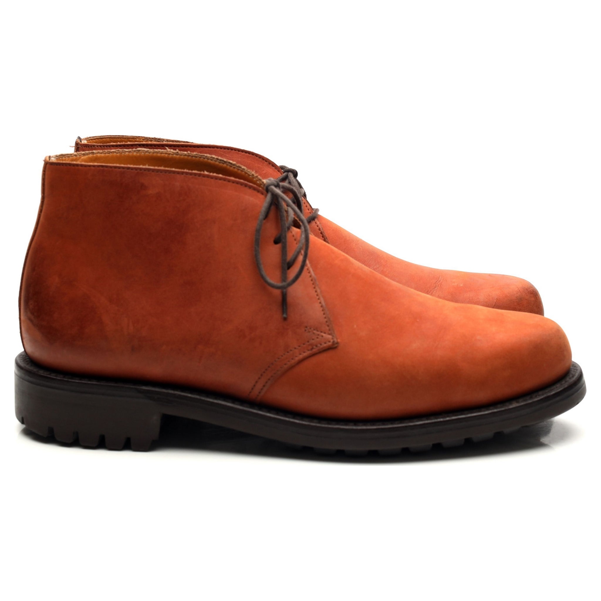 Grenson boots chukka nubuck marron pointure UK 7